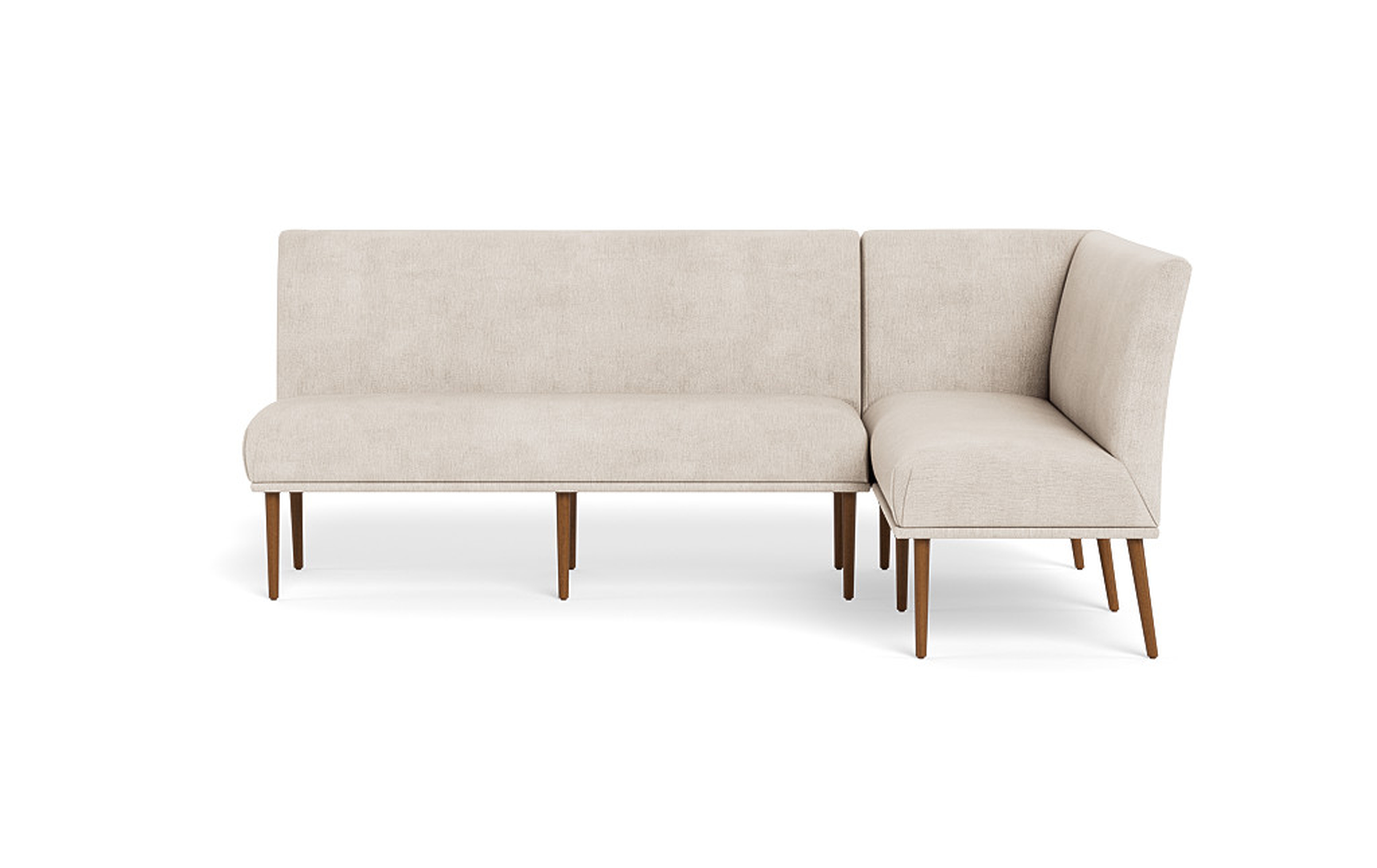 Dorian Upholstered Right Banquette without tufting - Interior Define