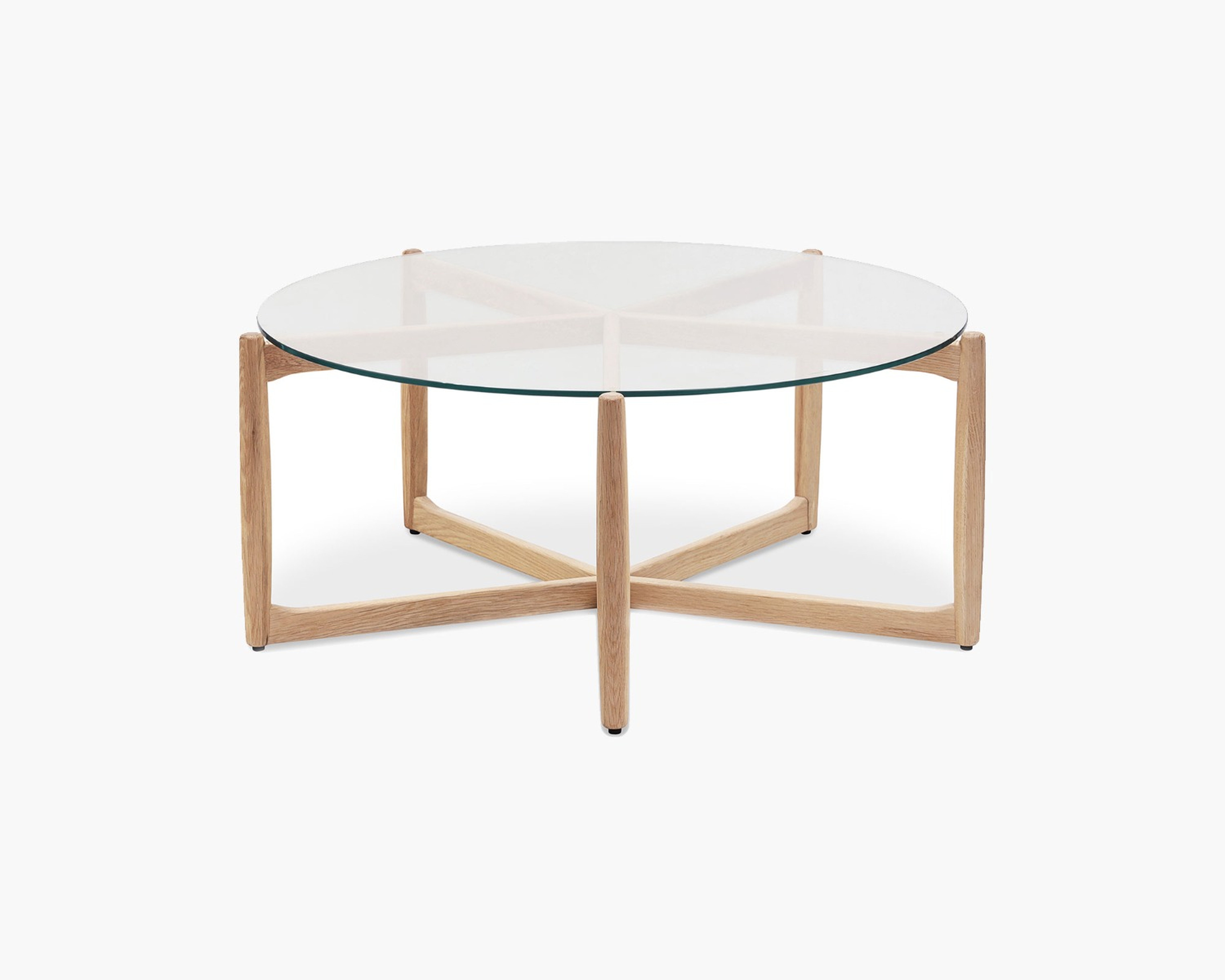 Rosa Glass Coffee Table - Interior Define
