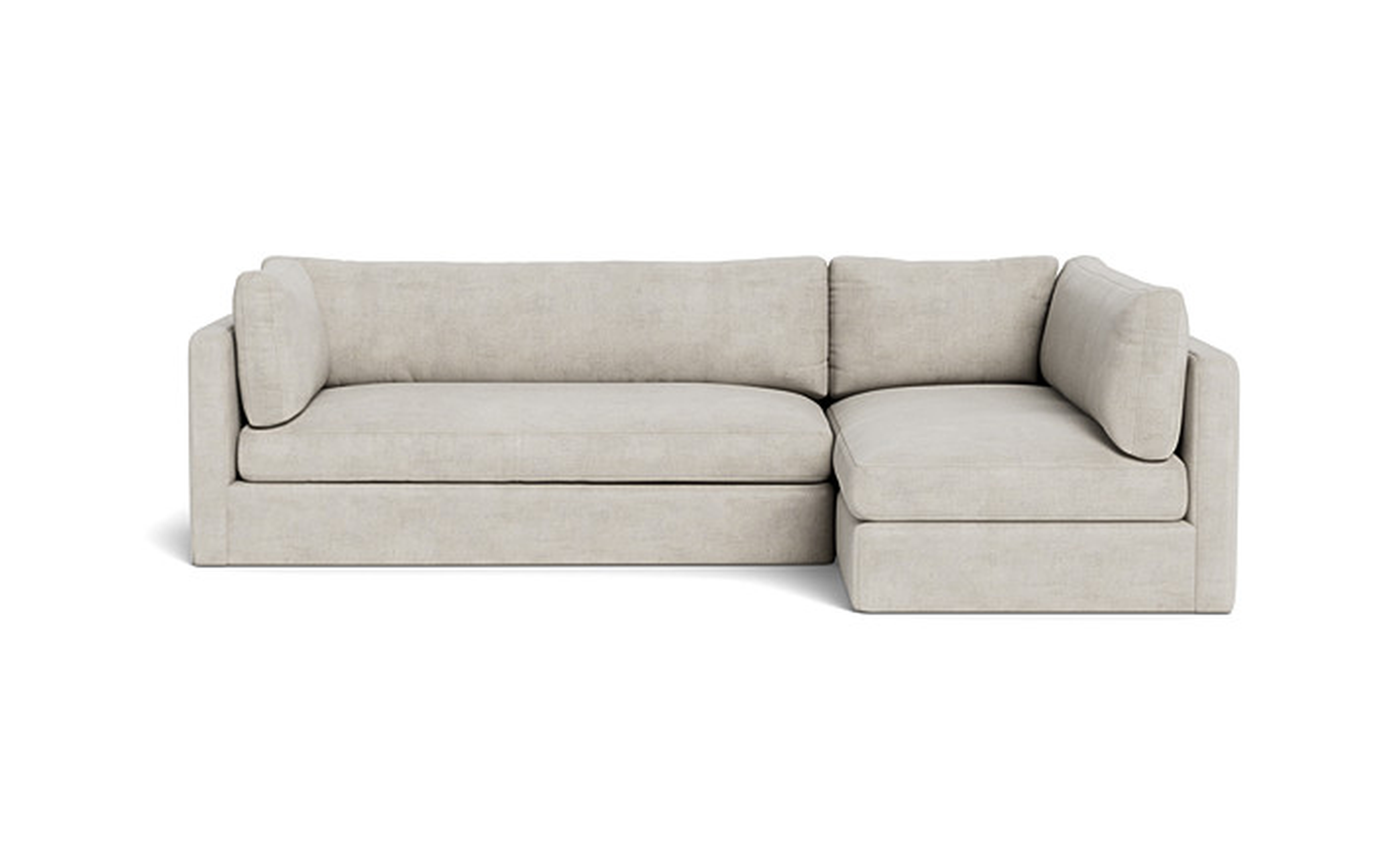 Tatum 2-Piece Right Chaise Sectional - Interior Define