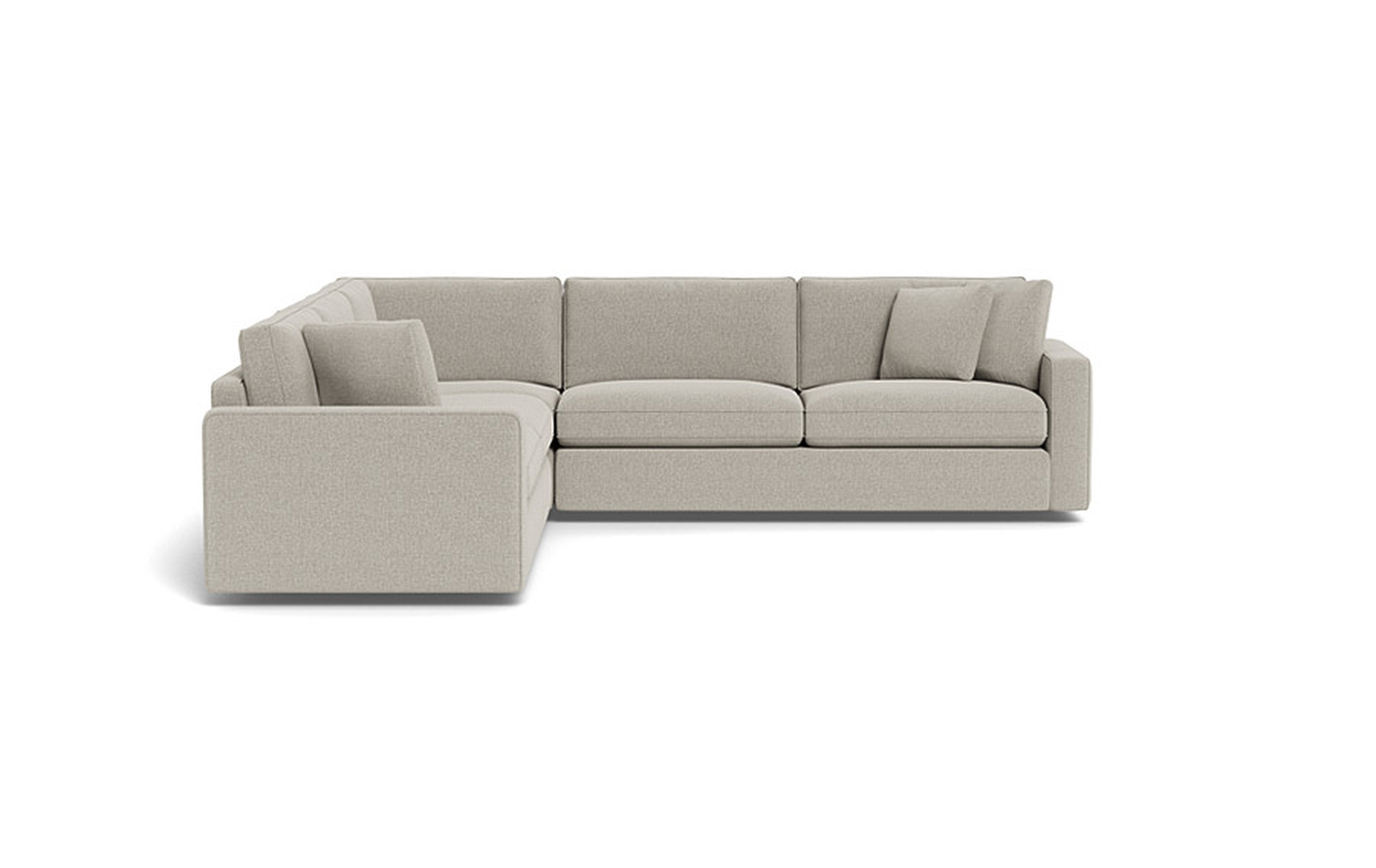James 3-Piece 4-Seat Corner Sectional - Interior Define