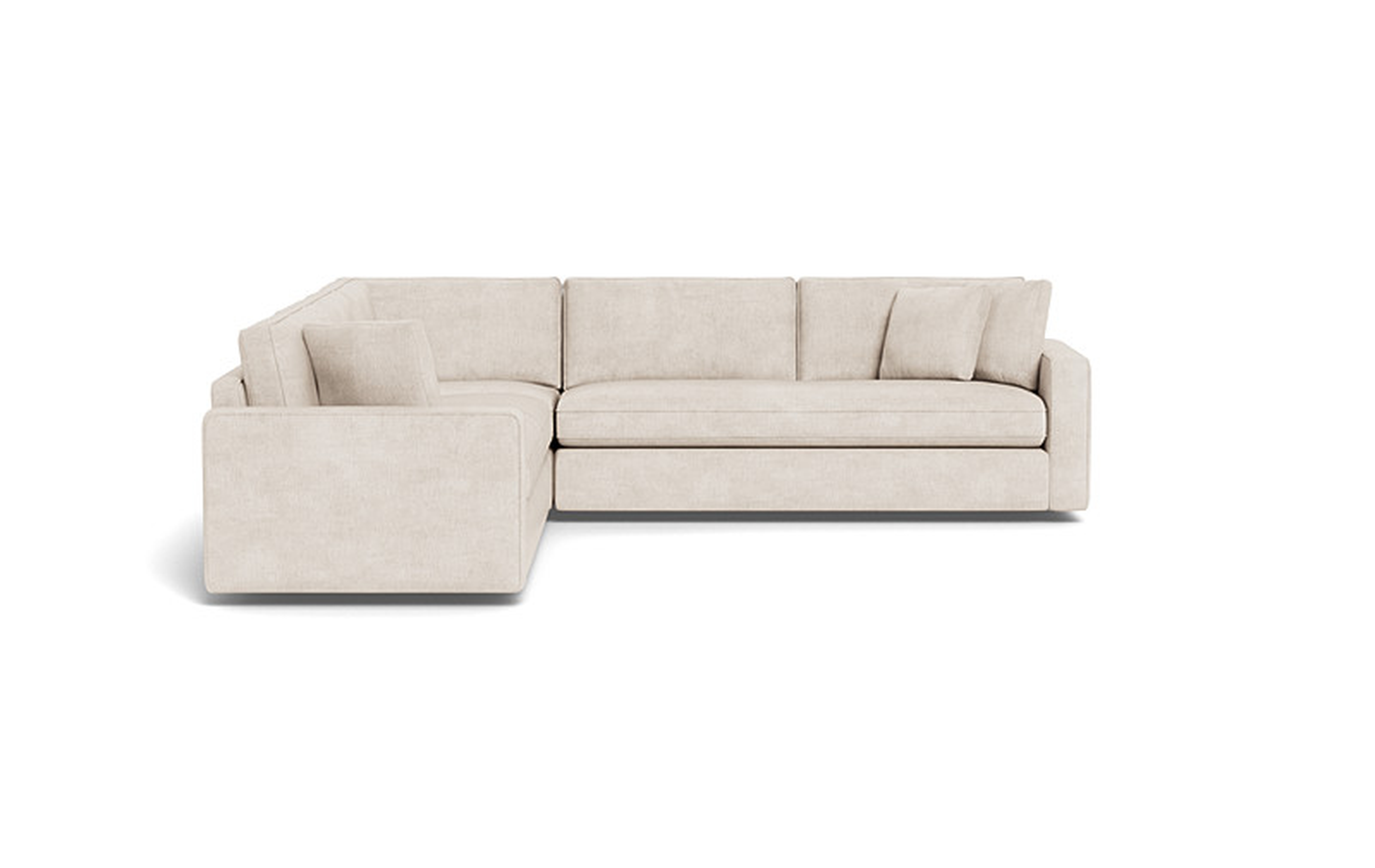 James 3-Piece 4-Seat Corner Sectional - Interior Define