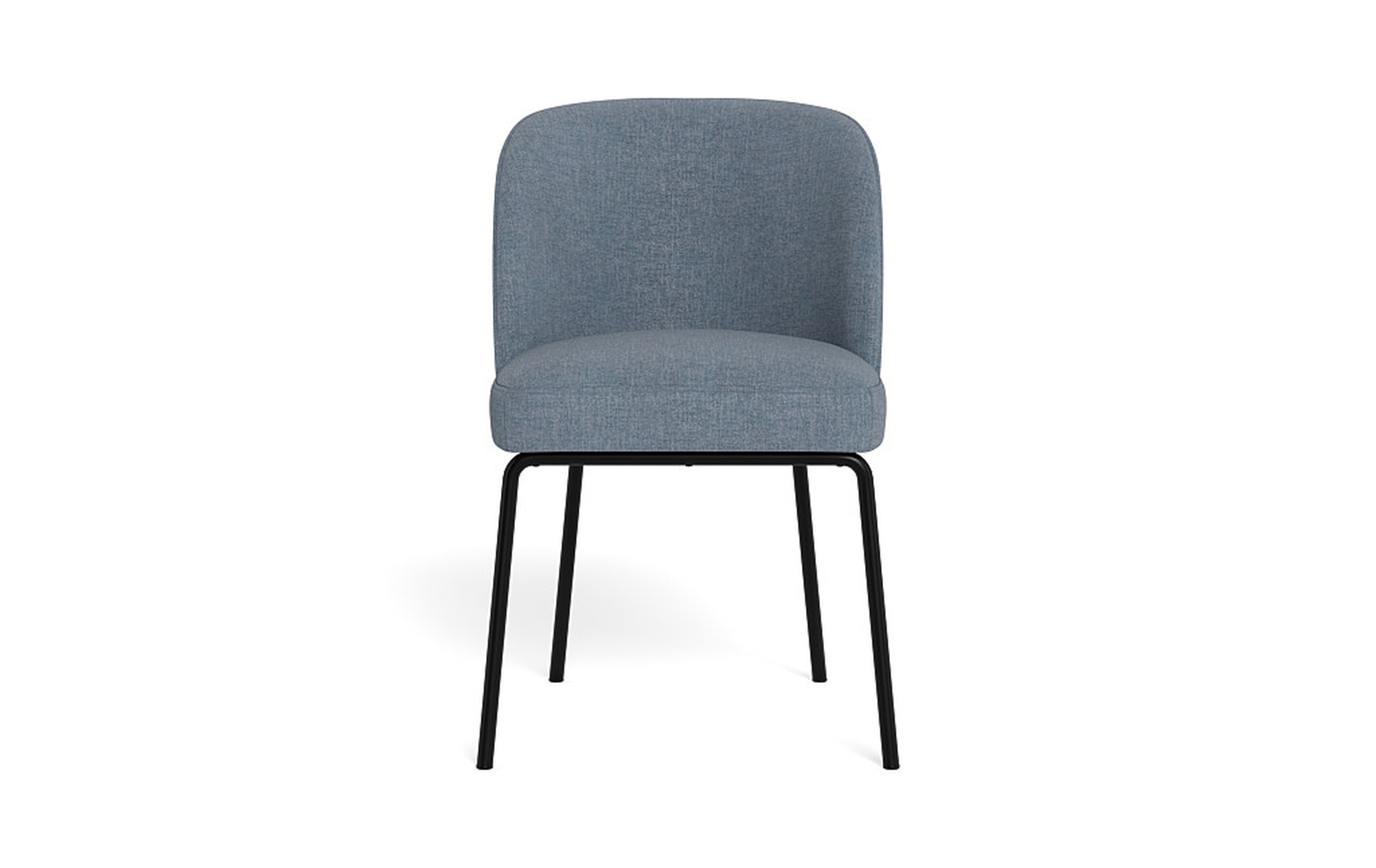 Graham Metal Framed Upholstered Chair - Interior Define