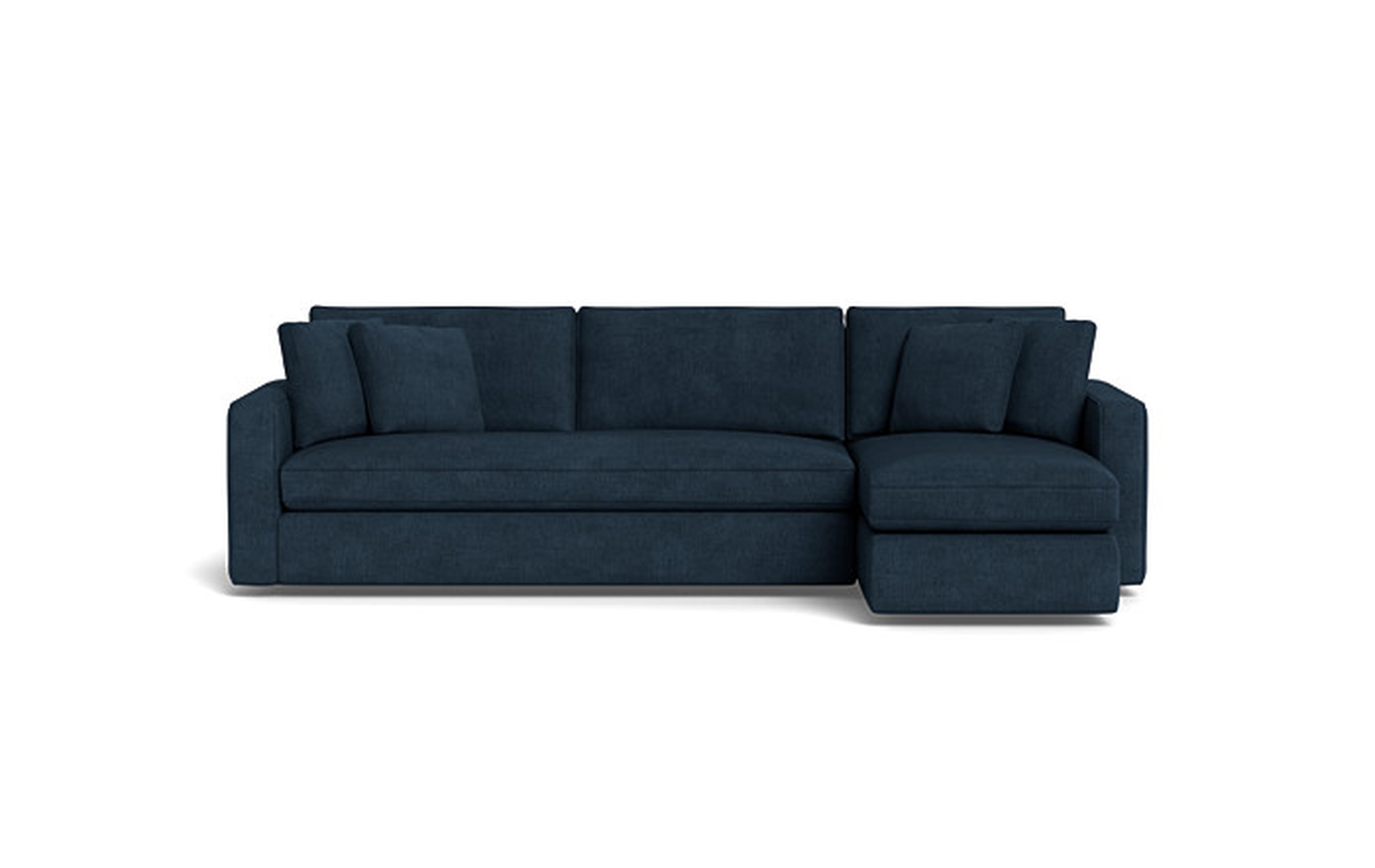 James 3-Seat Right Chaise Sleeper Storage Sectional - Interior Define