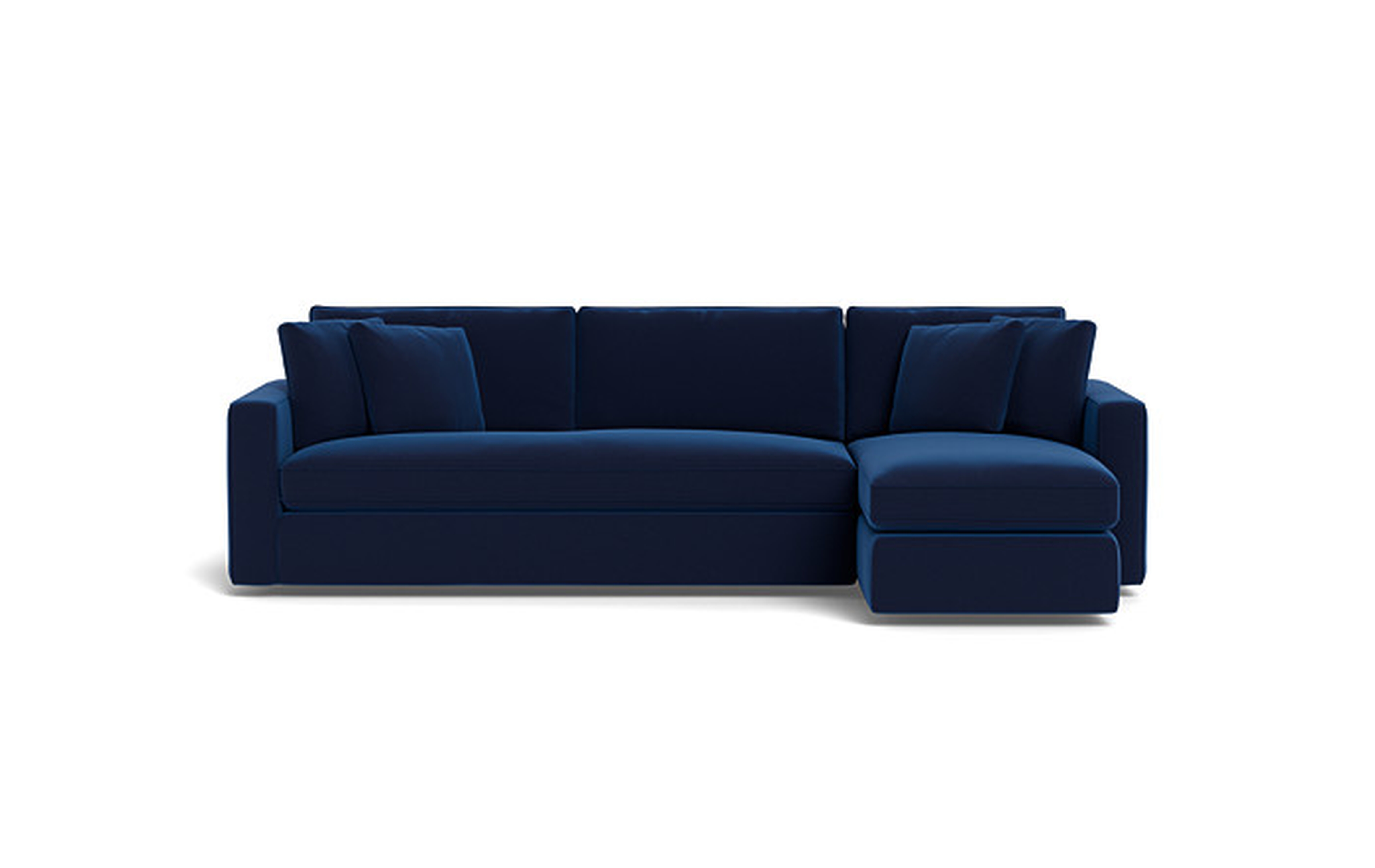 James 3-Seat Right Chaise Sleeper Storage Sectional - Interior Define