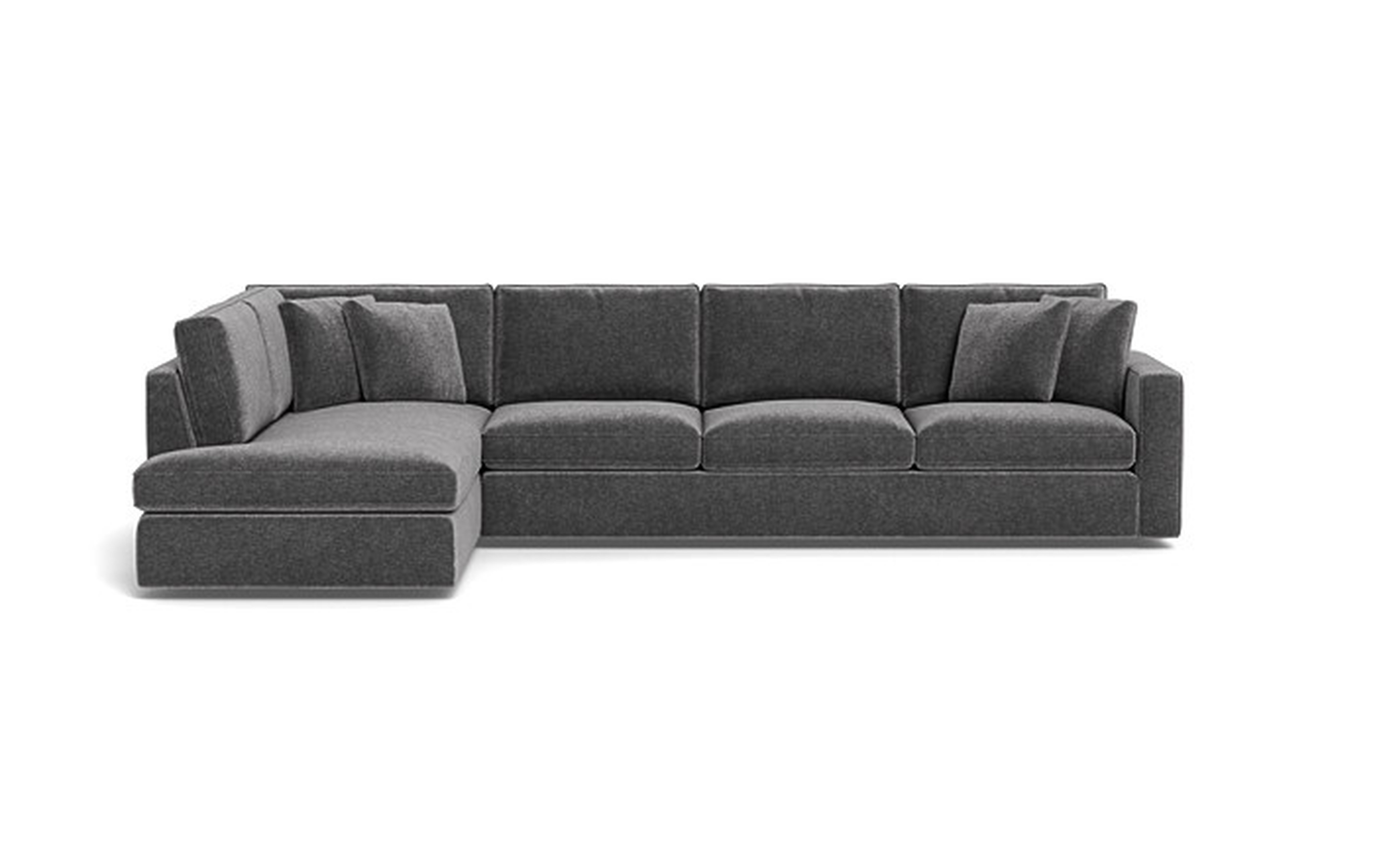 James 4-Seat Left Bumper Sectional - Interior Define
