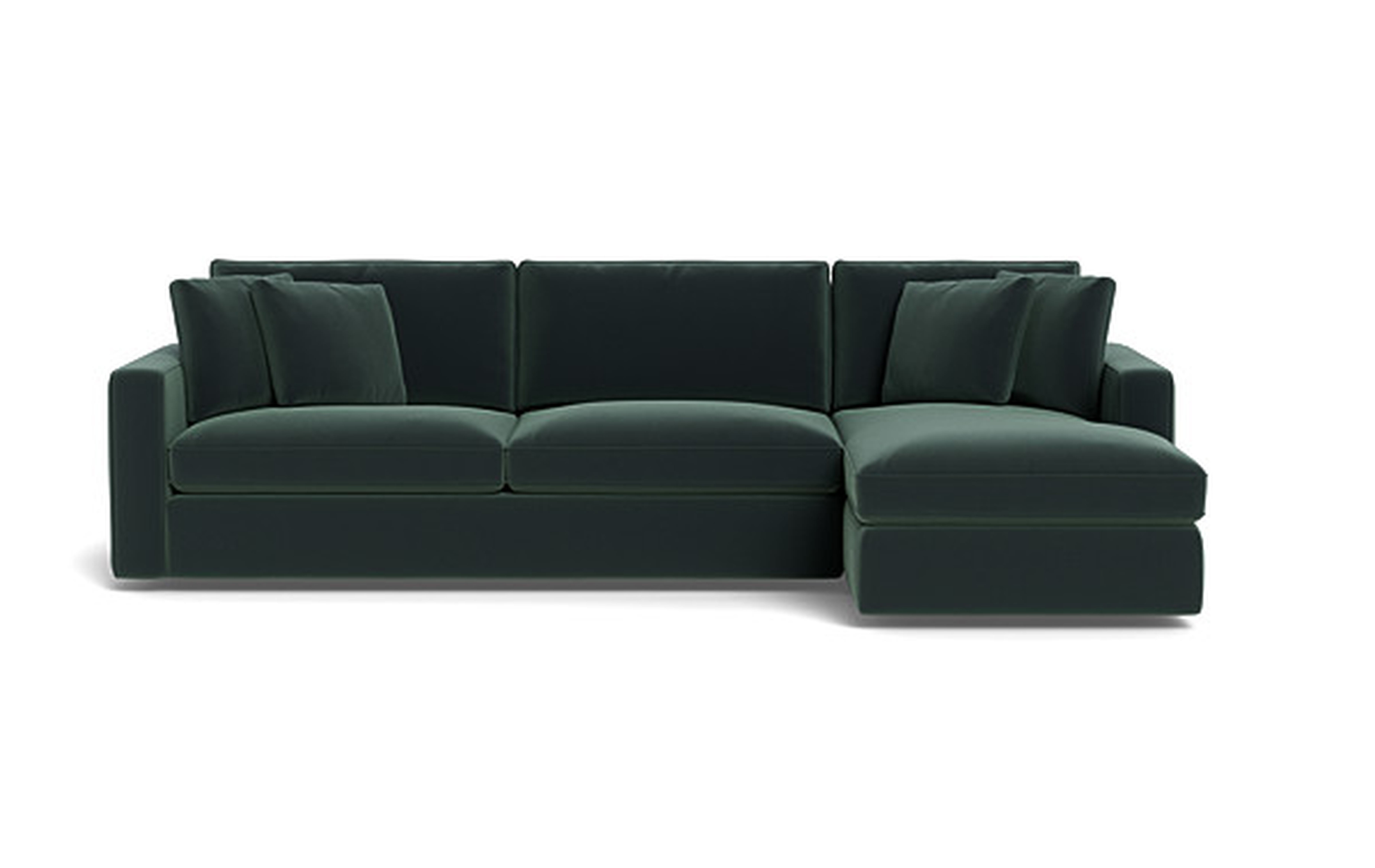 James 3-Seat Right Chaise Sectional - Interior Define