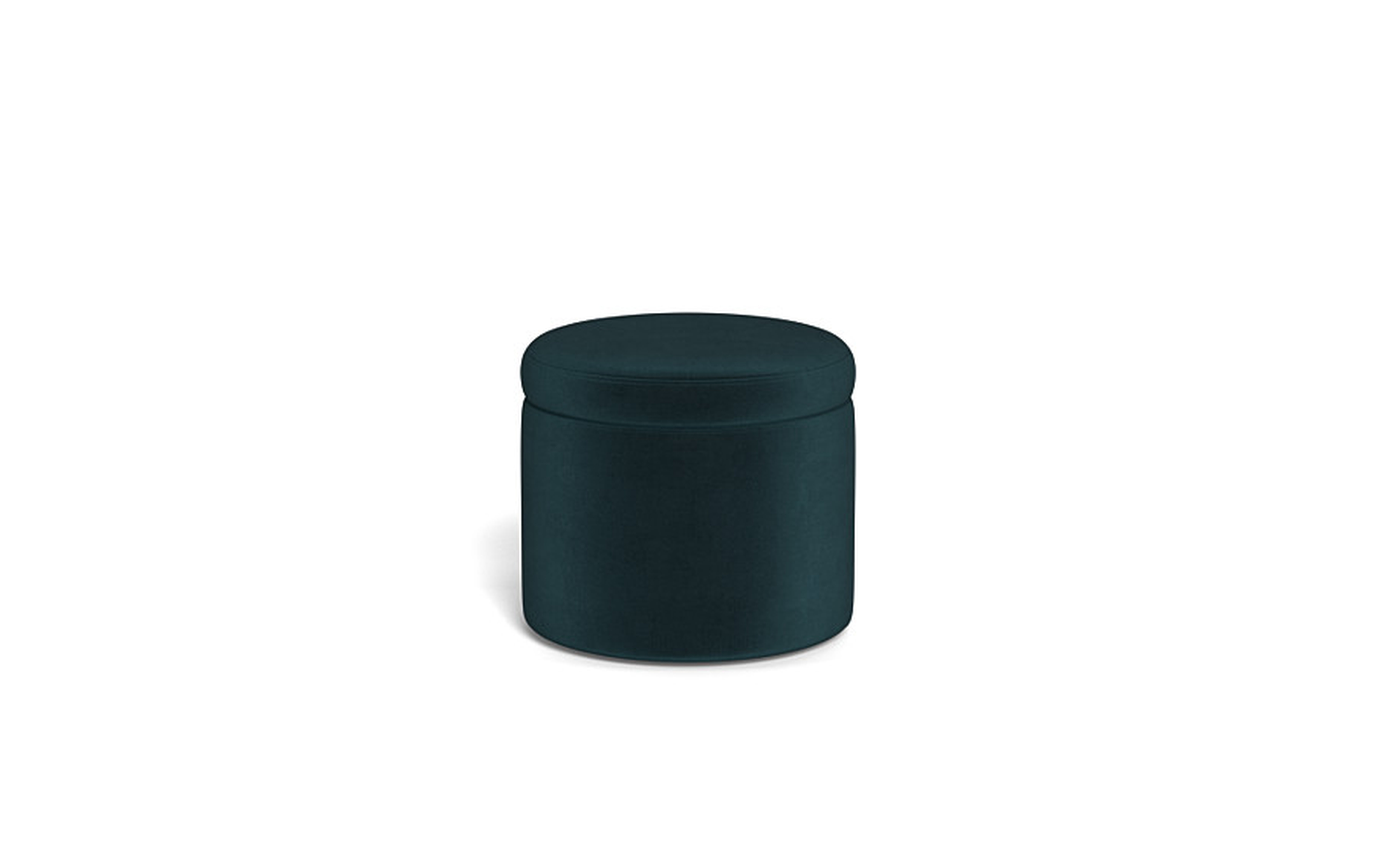 Colten Round Storage Stool Ottoman - Interior Define