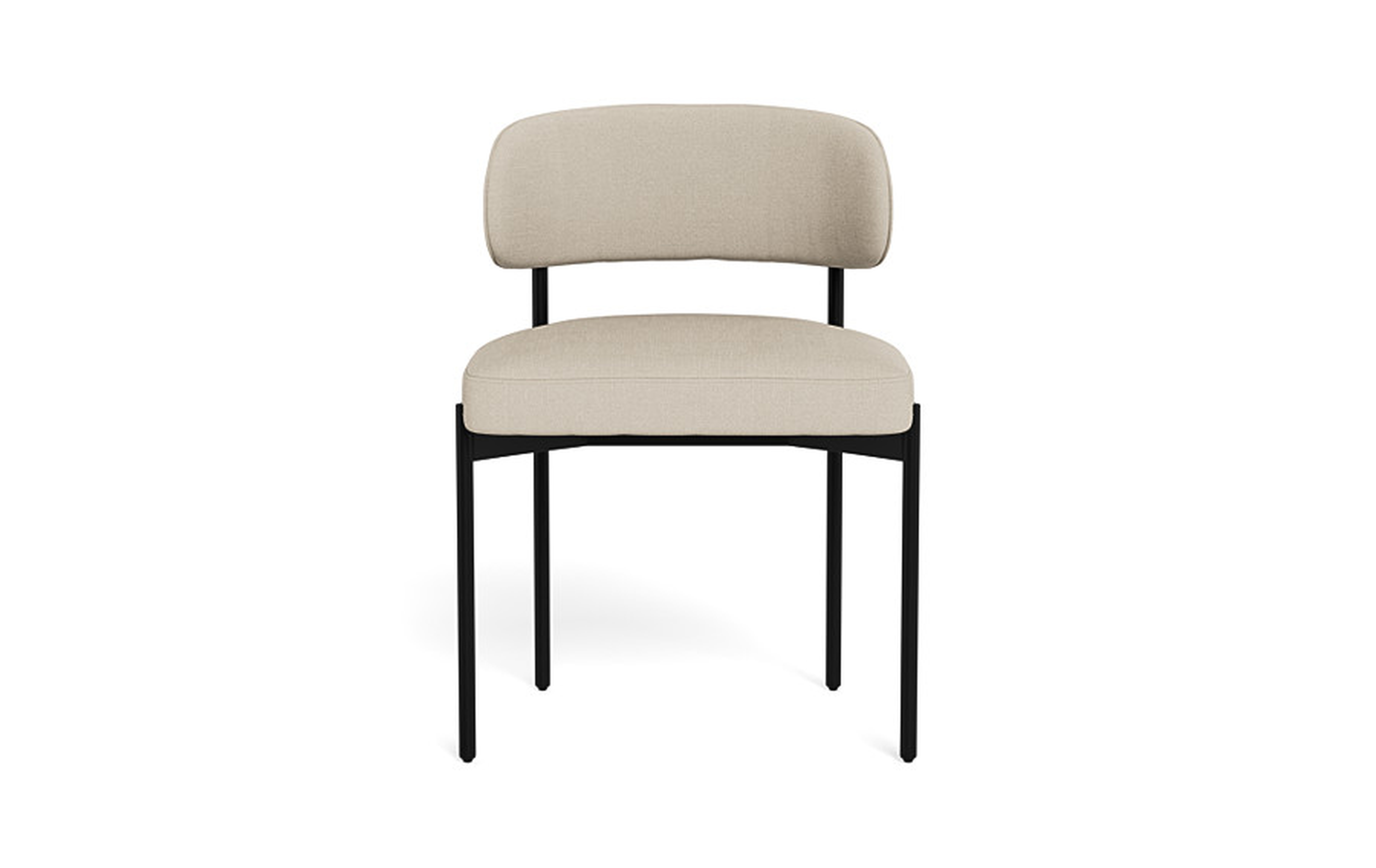 Hollis Metal Framed Upholstered Chair - Interior Define