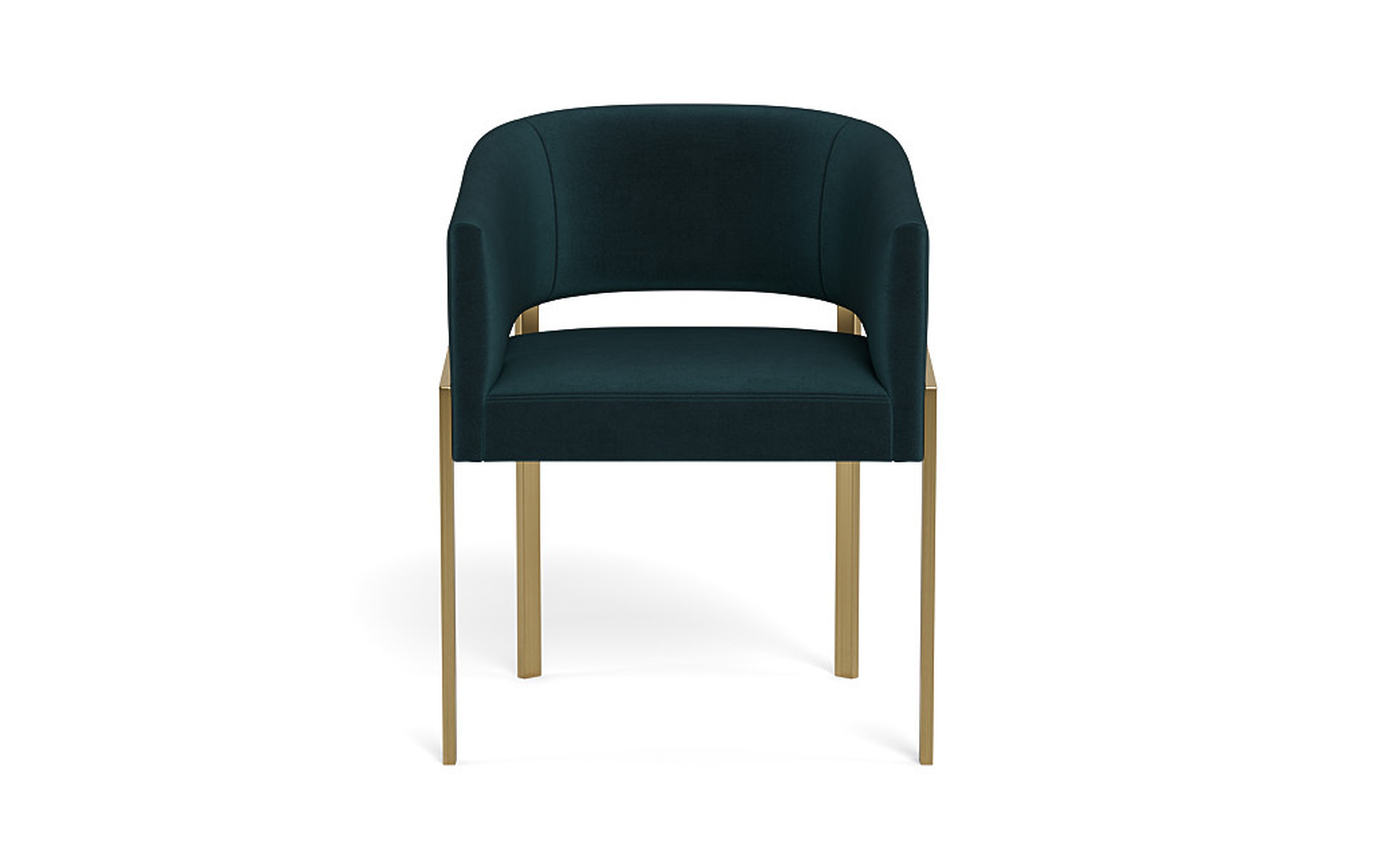 Mina Metal Framed Upholstered Chair - Interior Define