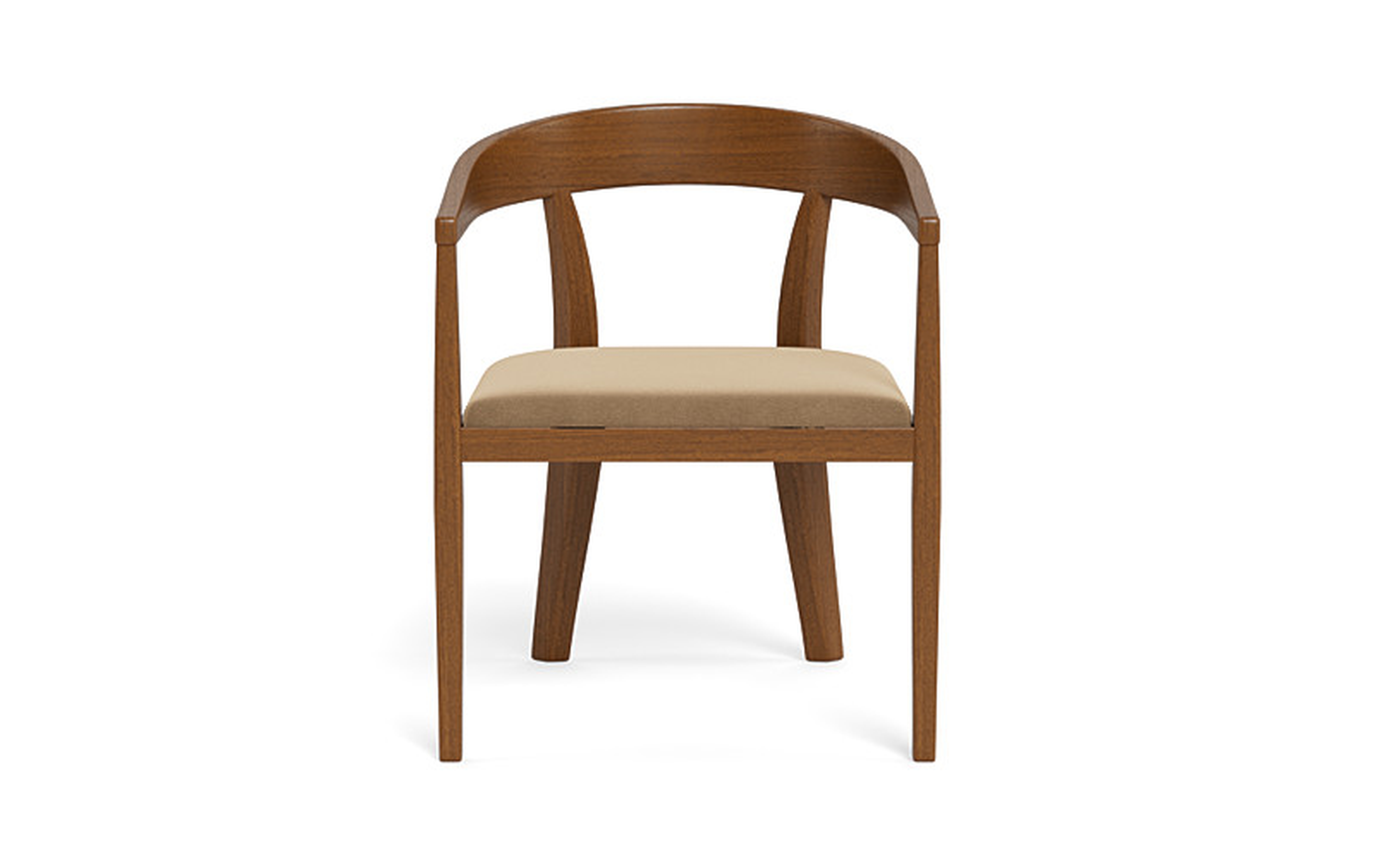 Monroe Wood Framed Upholstered Chair - Interior Define