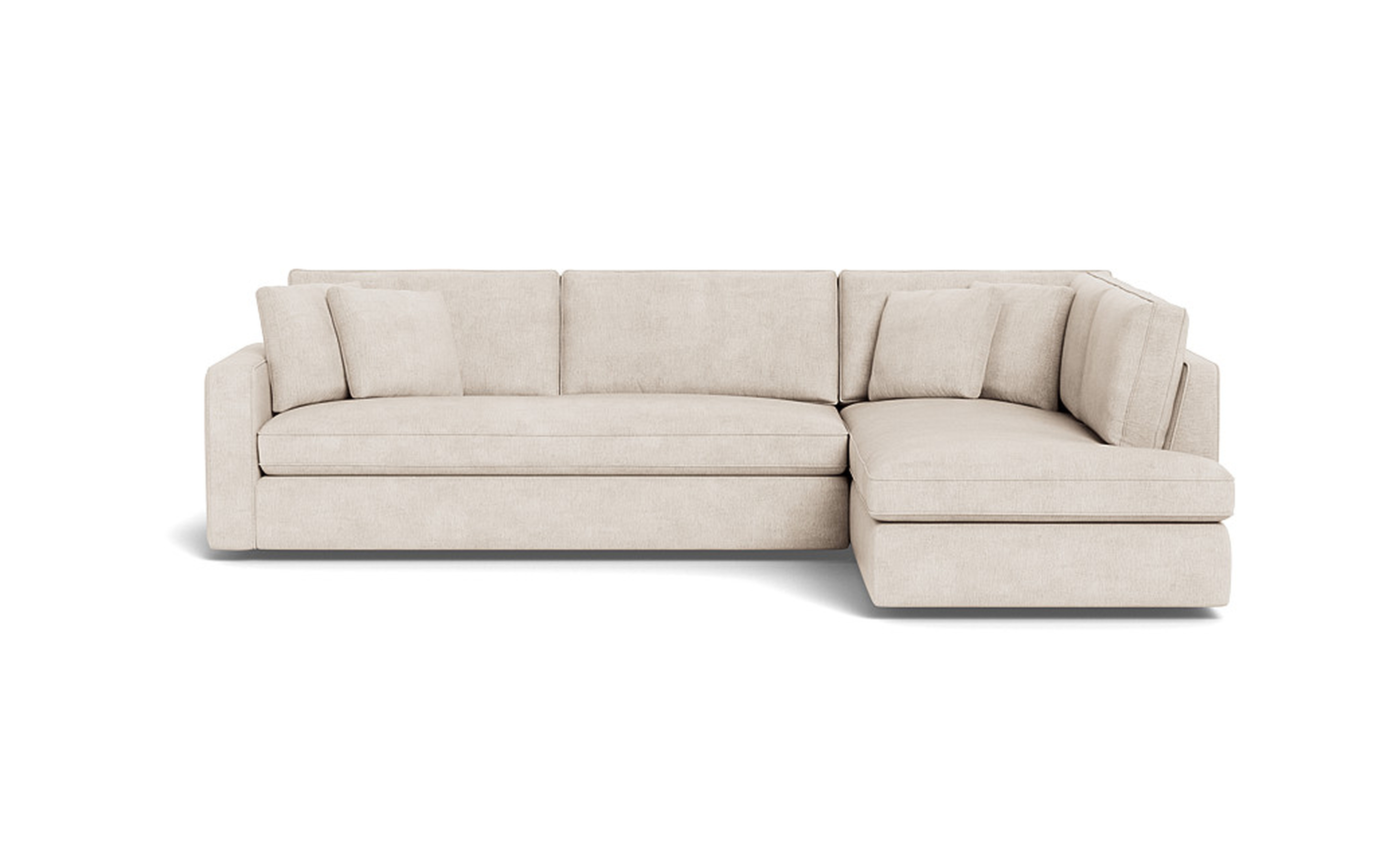 James 3-Seat Right Bumper Sectional - Interior Define