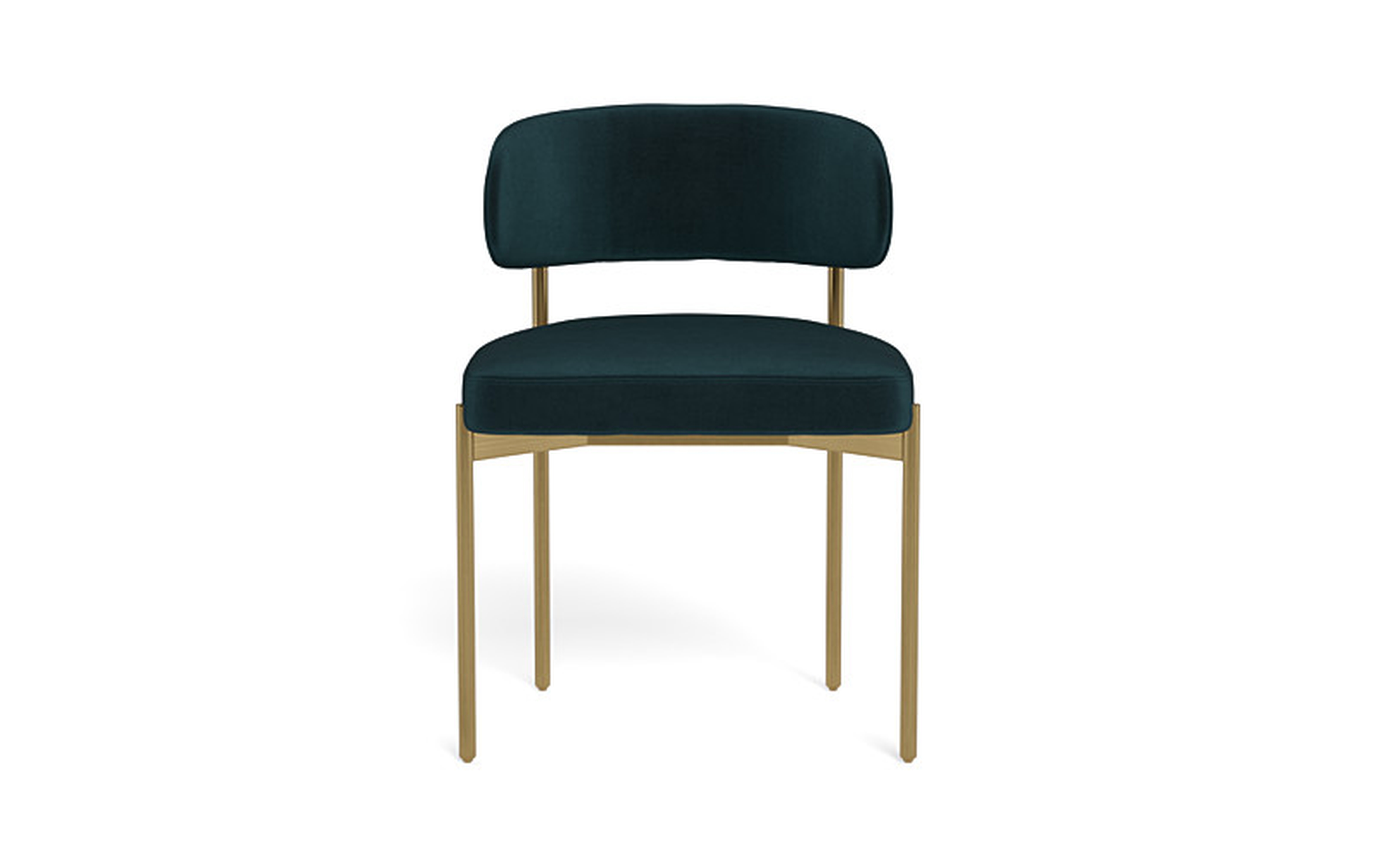 Hollis Metal Framed Upholstered Chair - Interior Define