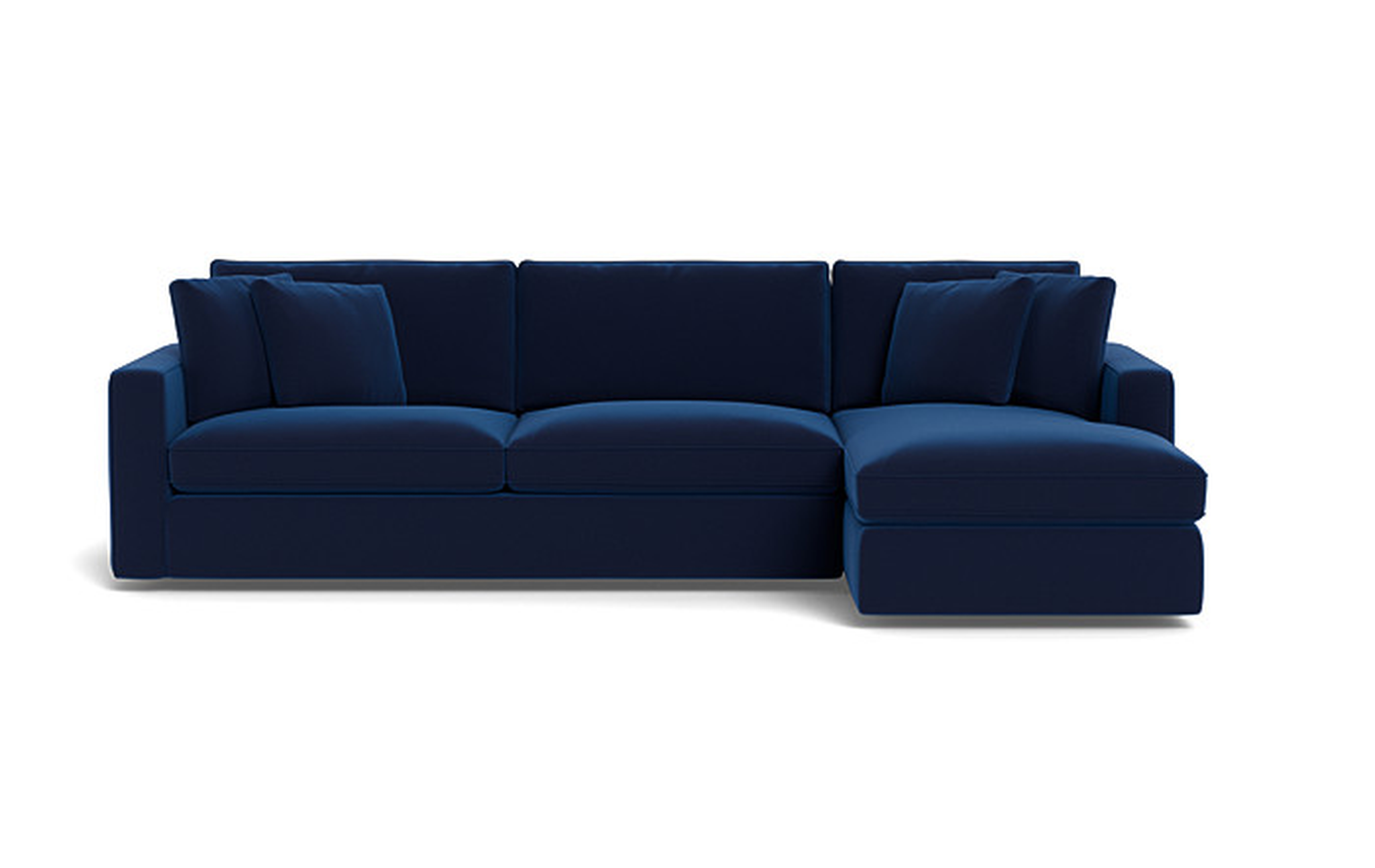 James 3-Seat Right Chaise Sectional - Interior Define