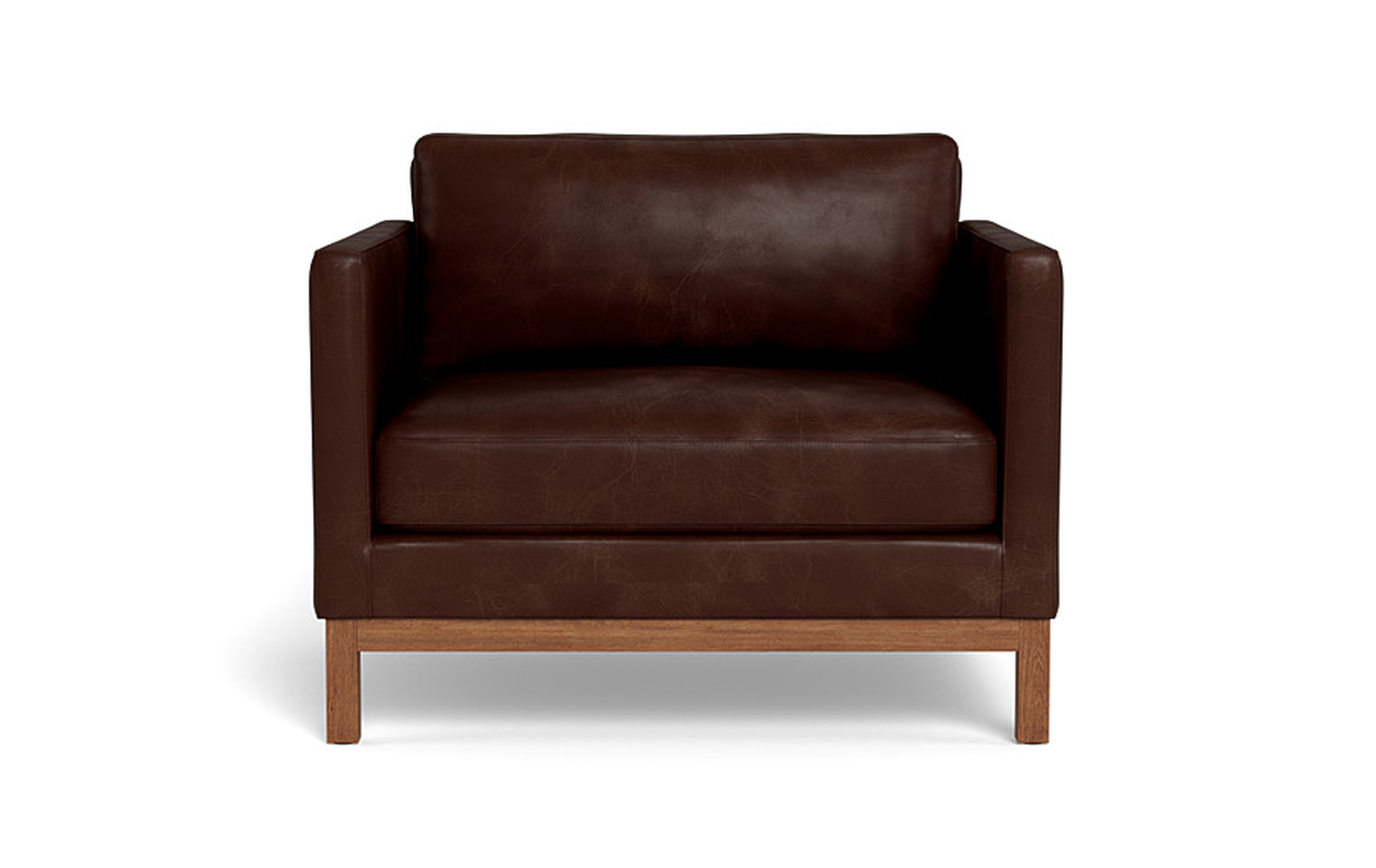 Jasper Leather Accent Chair - Interior Define