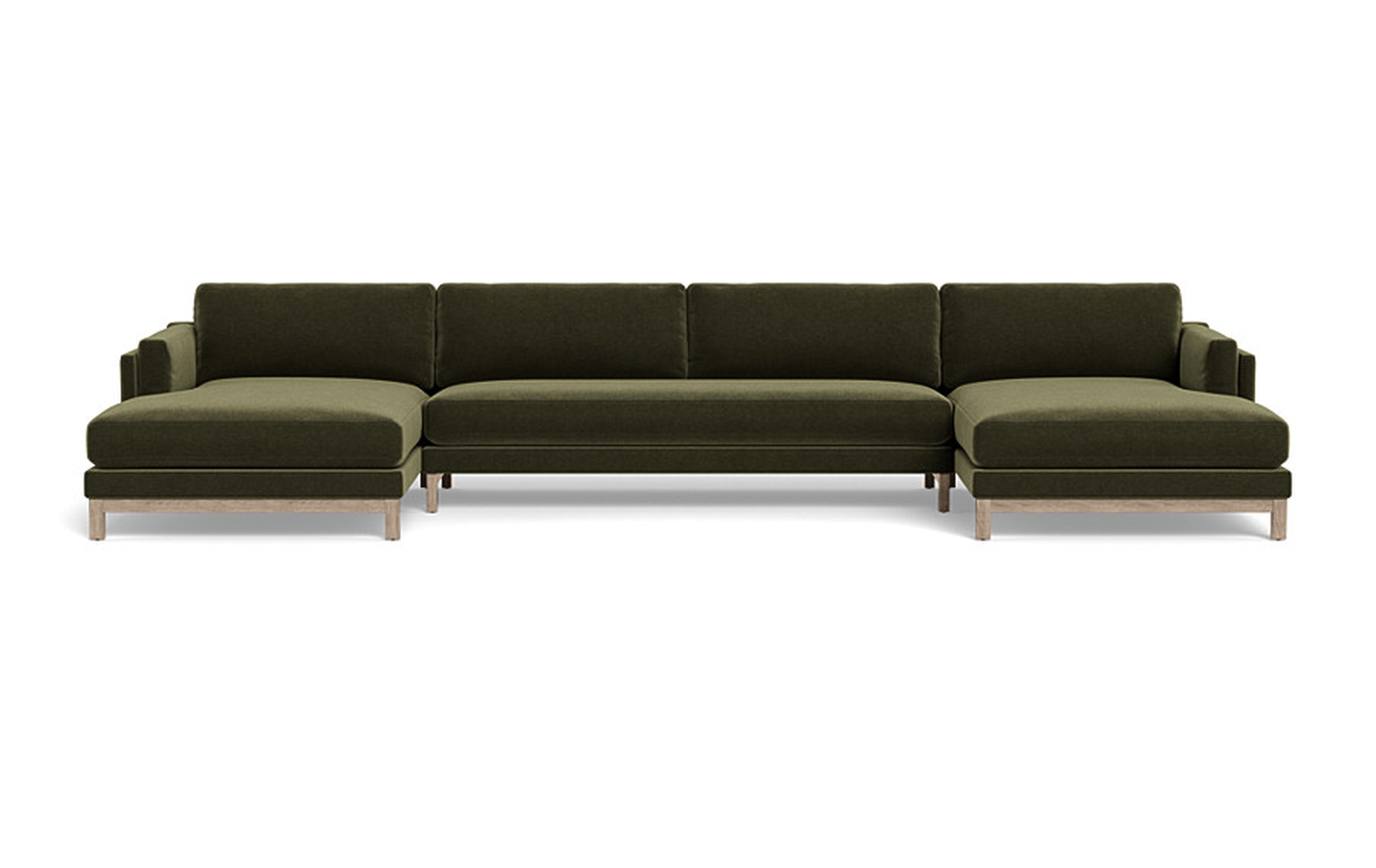 Gaby 3-piece 4-Seat U-Sectional - Interior Define