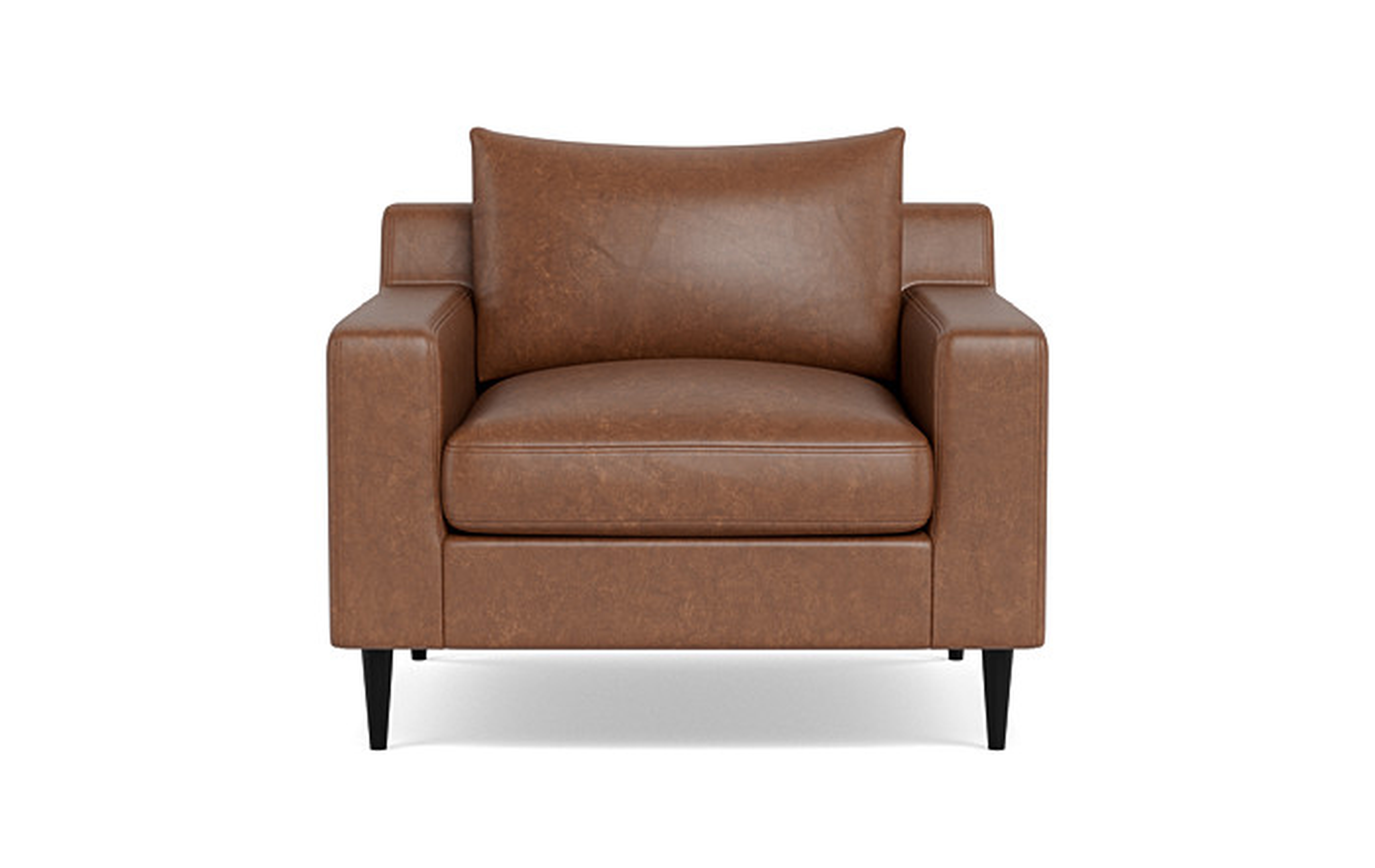 Sloan Leather Accent Chair - Interior Define