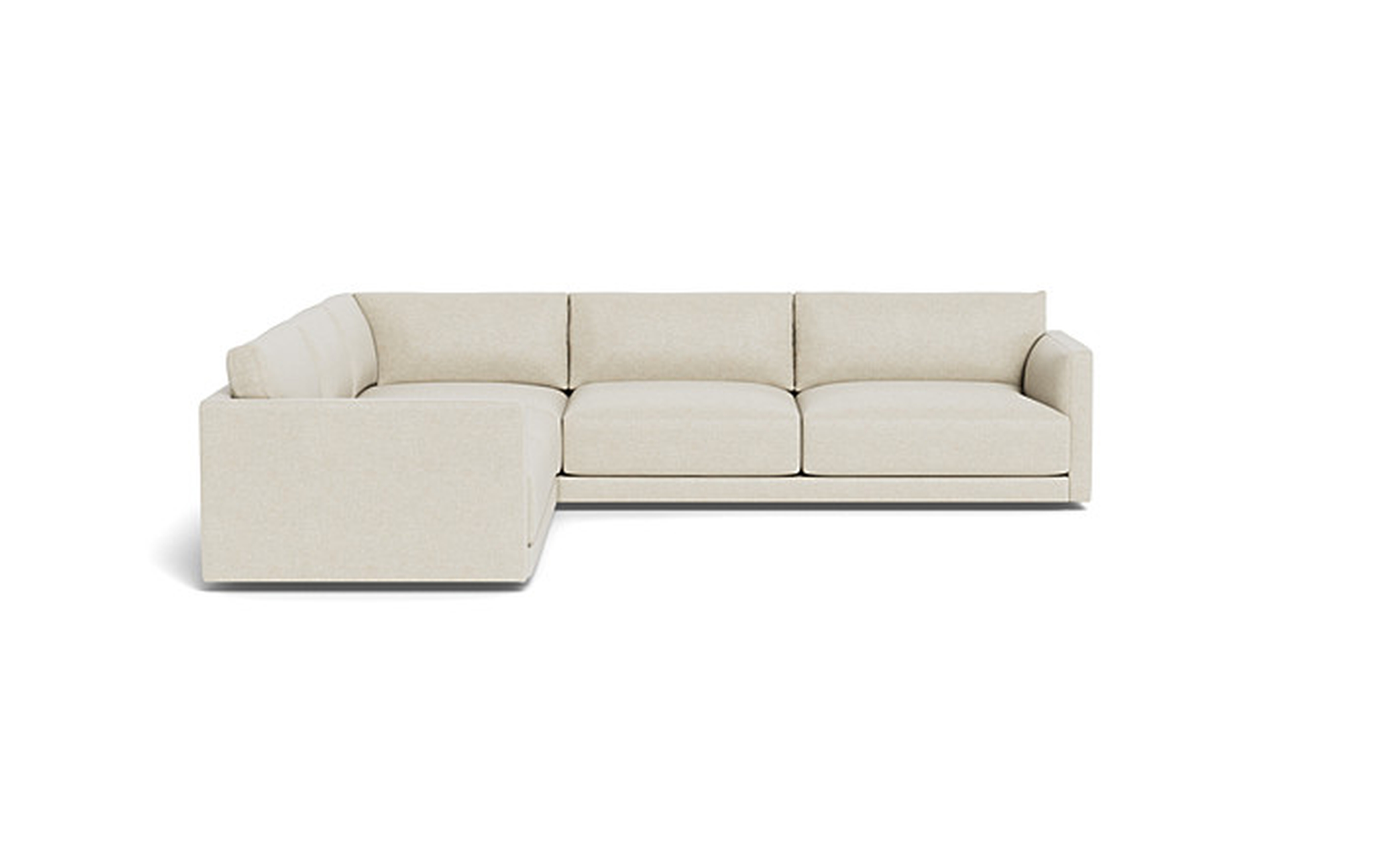 Lukas 3-Piece 4-Seat Corner Sectional - Interior Define