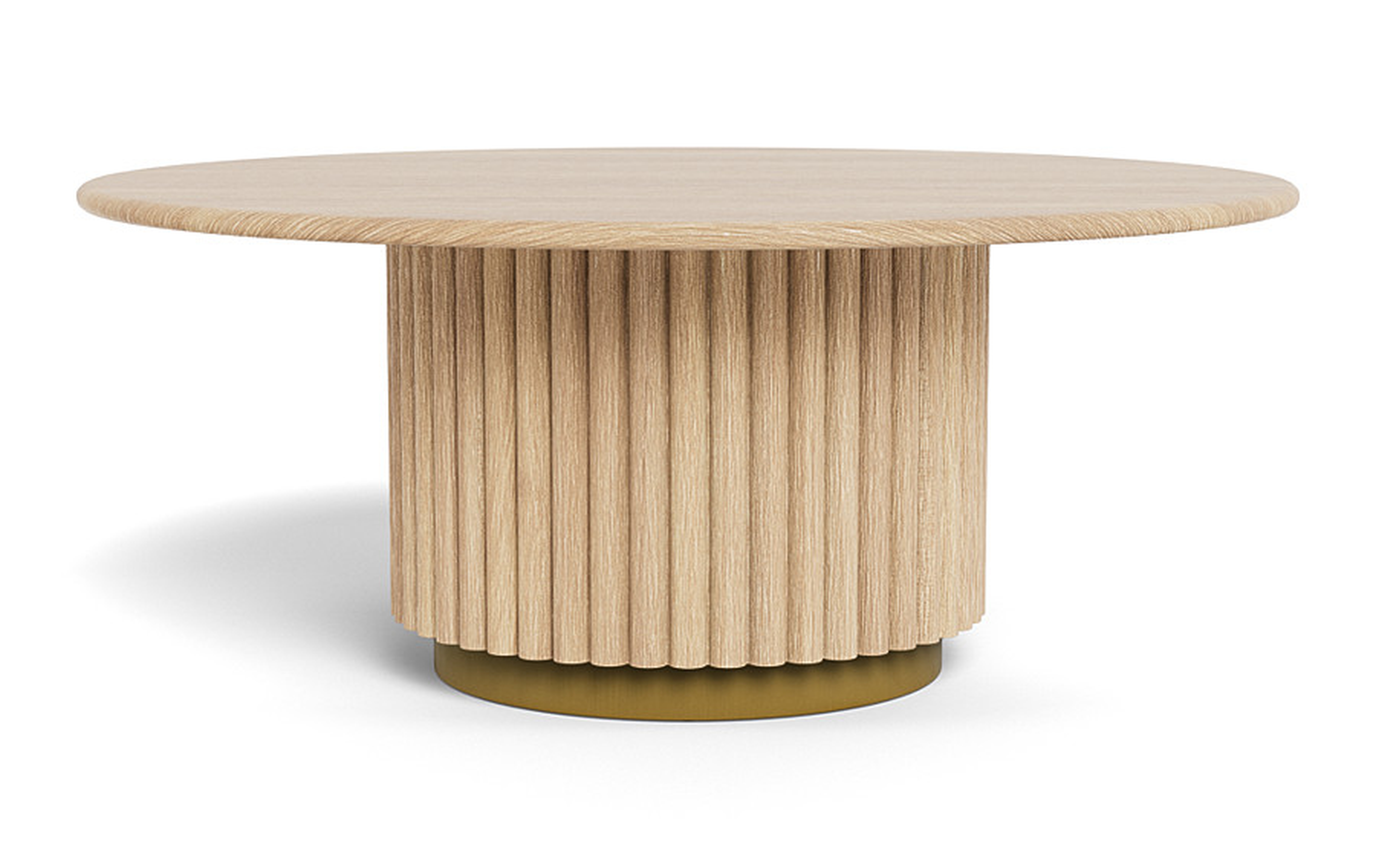 Nina Round Coffee Table - Interior Define