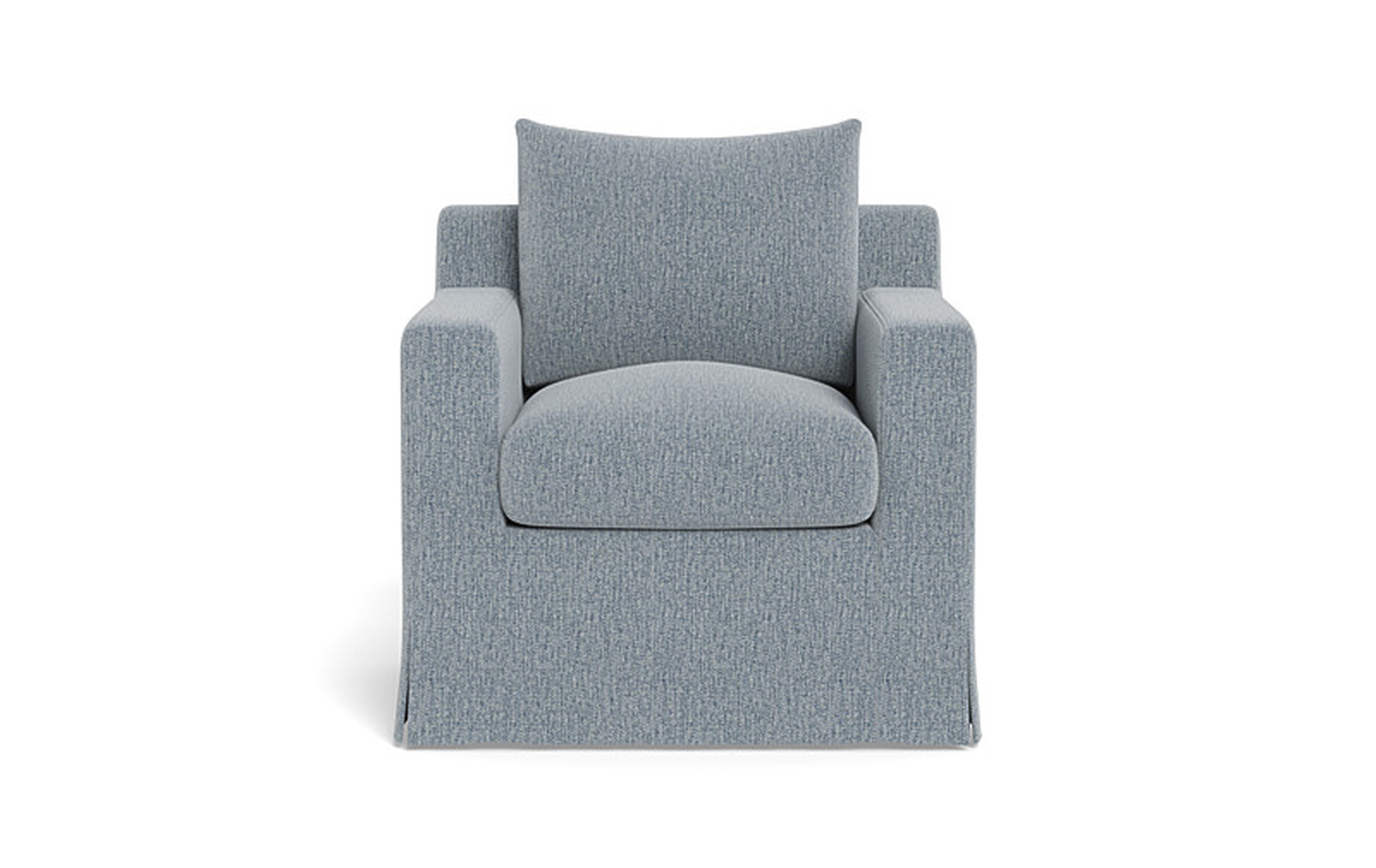 Sloan Slipcovered Petite Chair - Interior Define