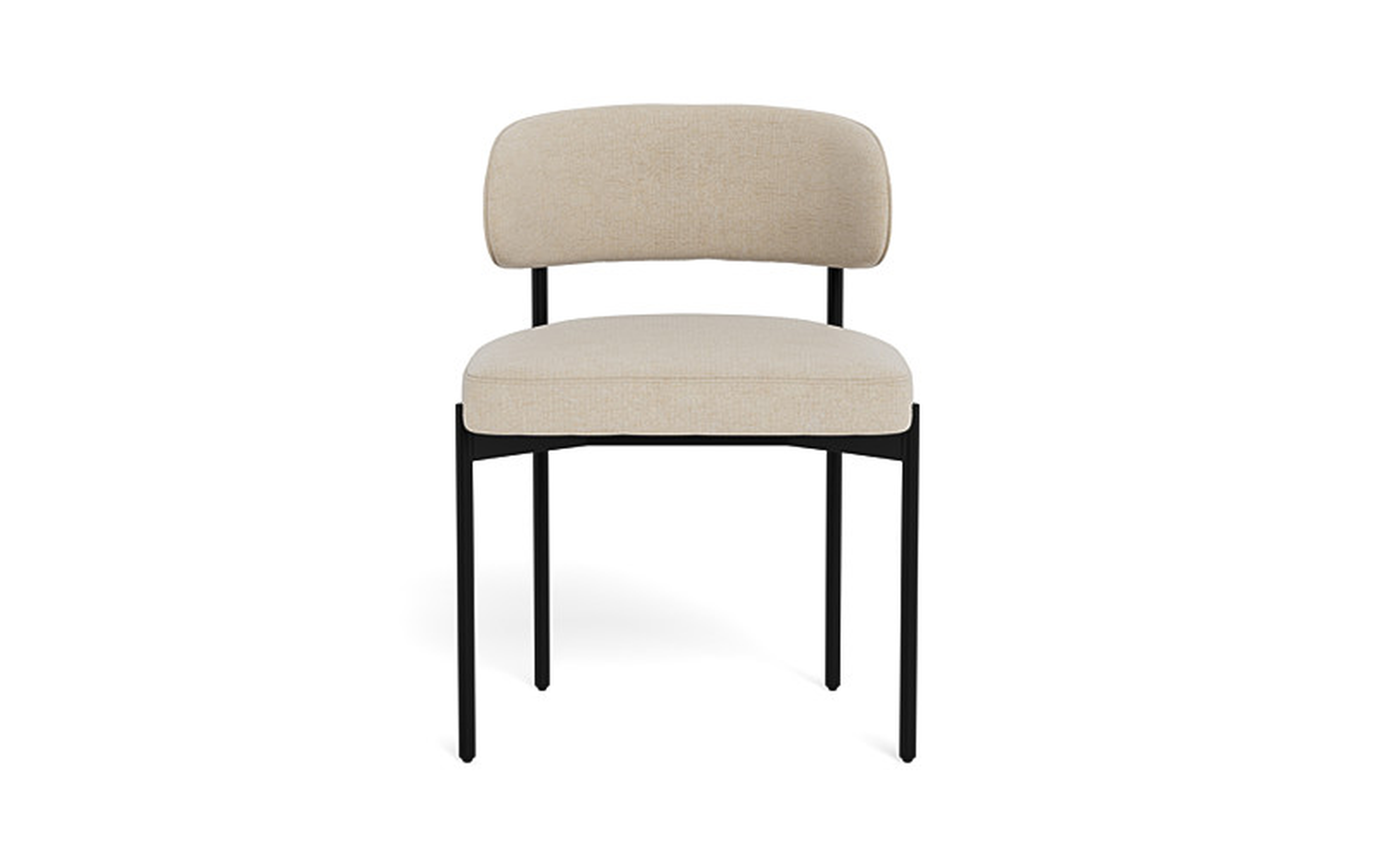 Hollis Metal Framed Upholstered Chair - Interior Define