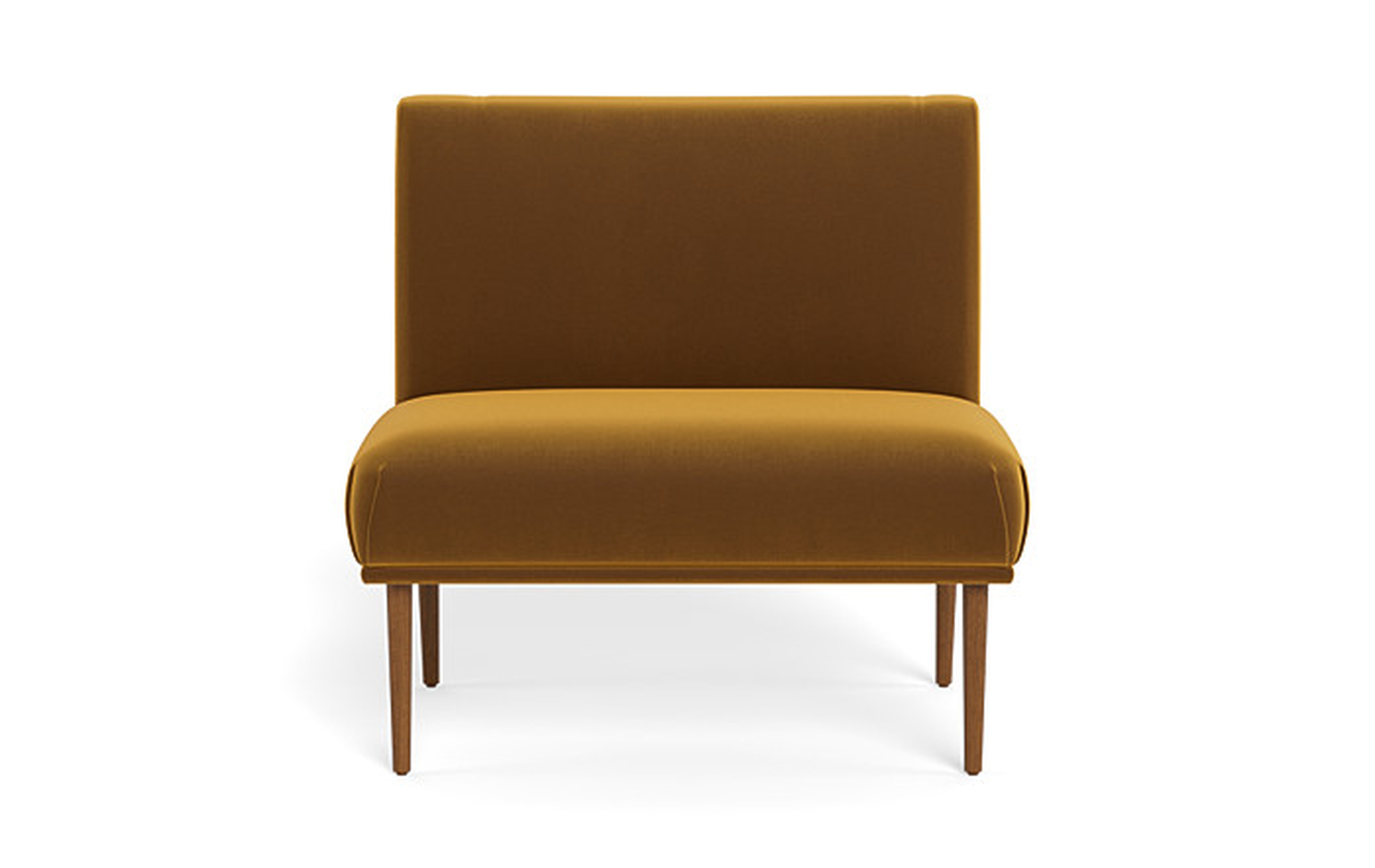Dorian Upholstered Petite Dining Bench with Tufting Option - Interior Define