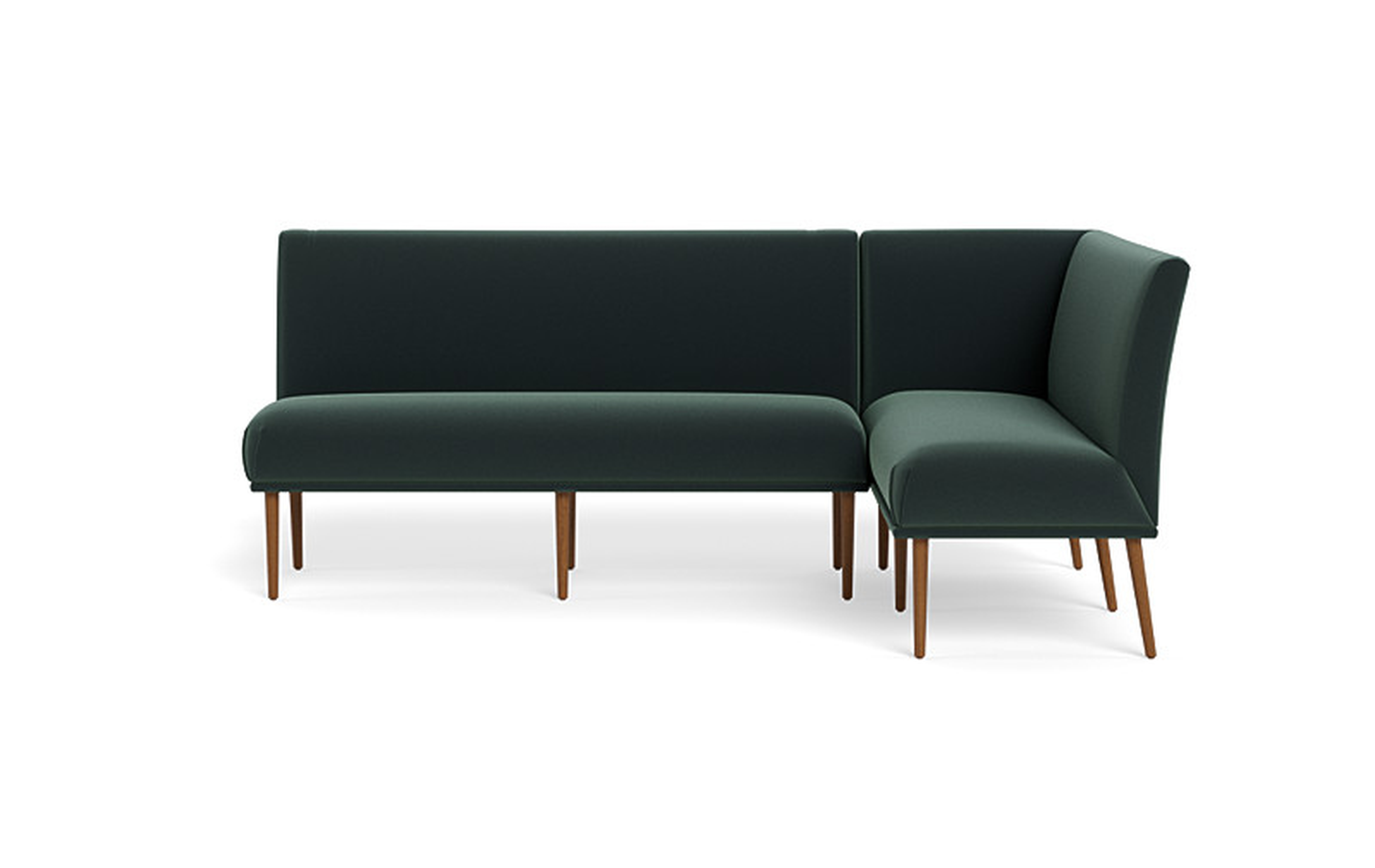 Dorian Upholstered Right Banquette with Tufting Option - Interior Define