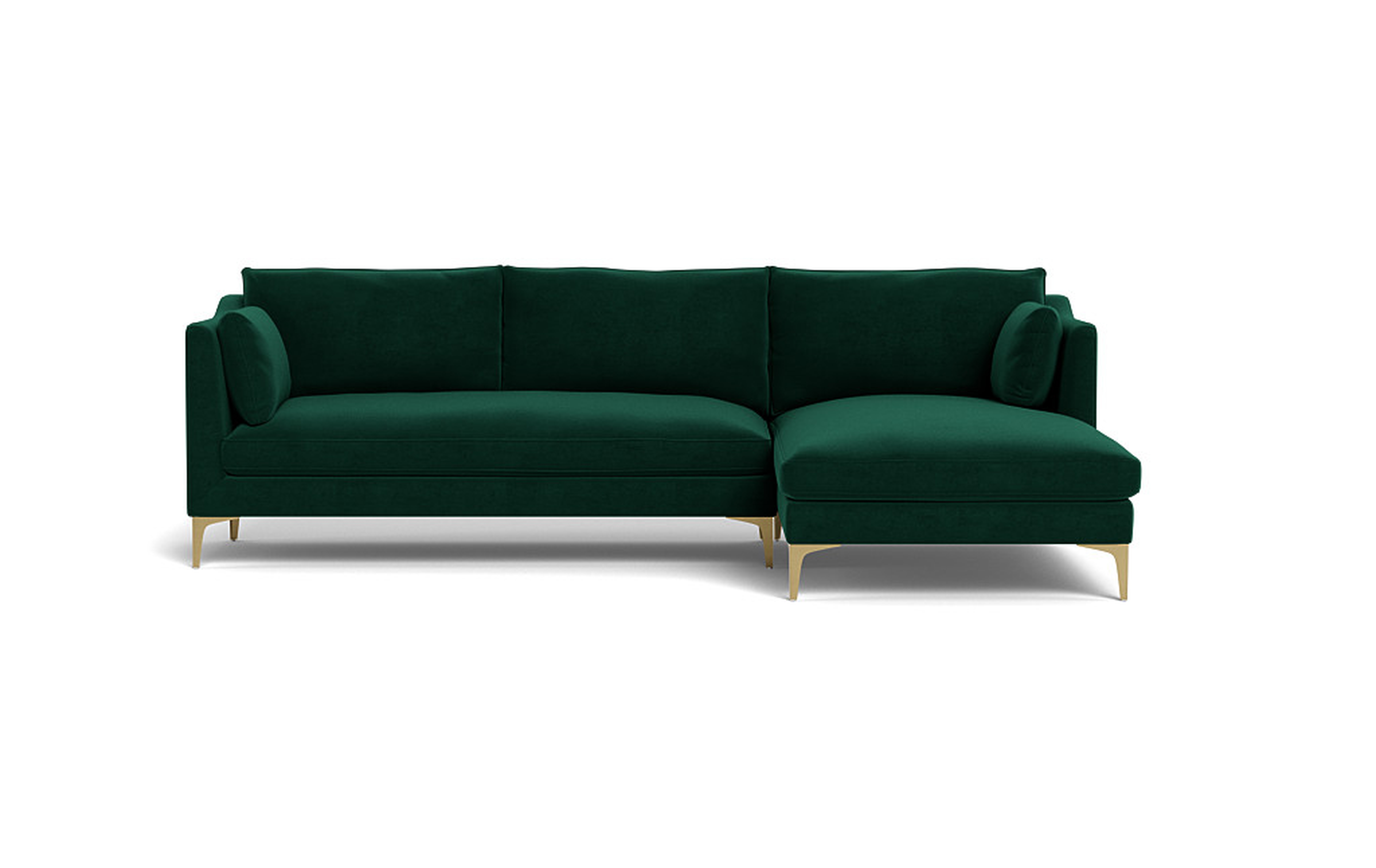 Caitlin  Chaise Sectional by The Everygirl® - Interior Define