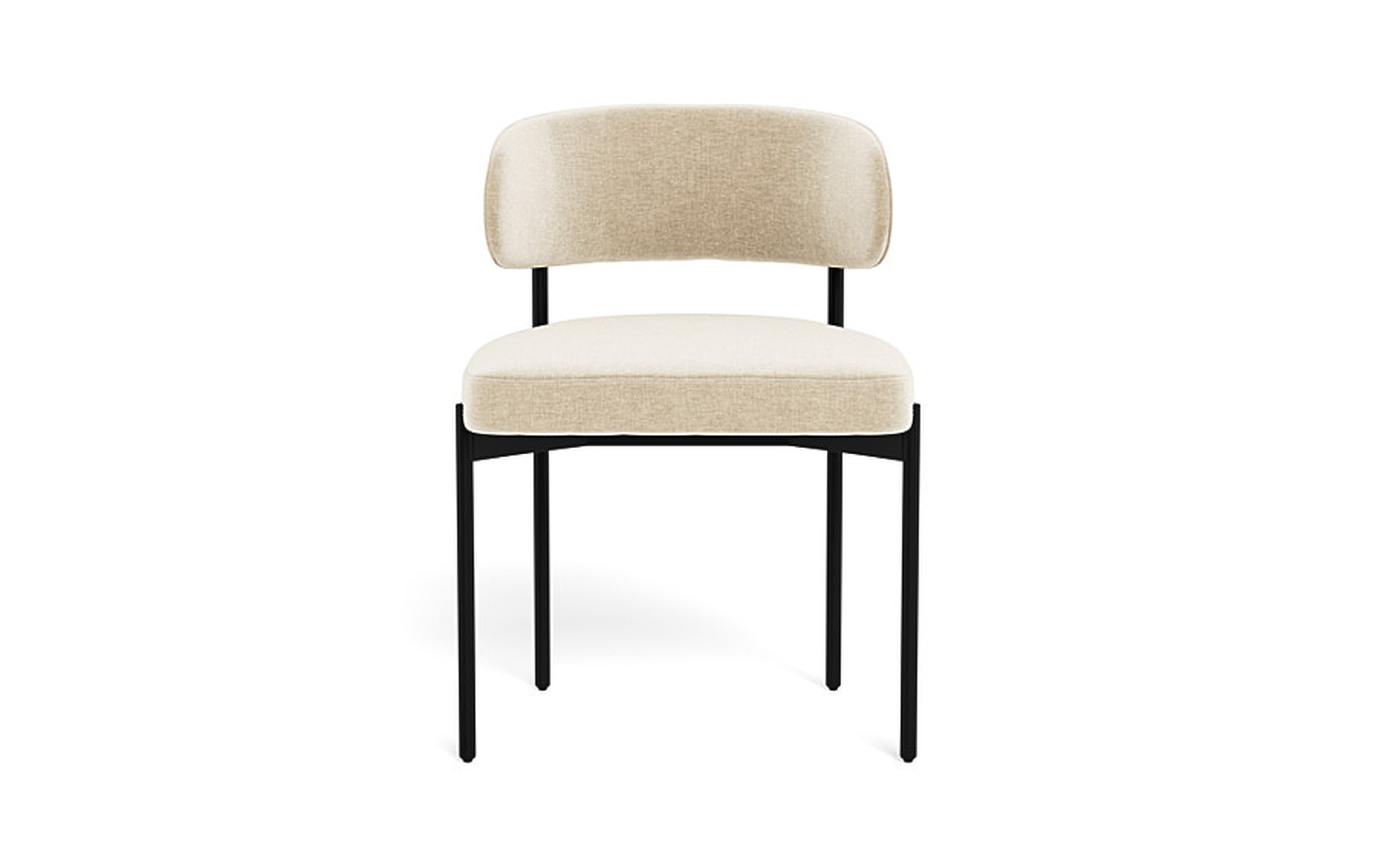 Hollis Metal Framed Upholstered Chair - Interior Define