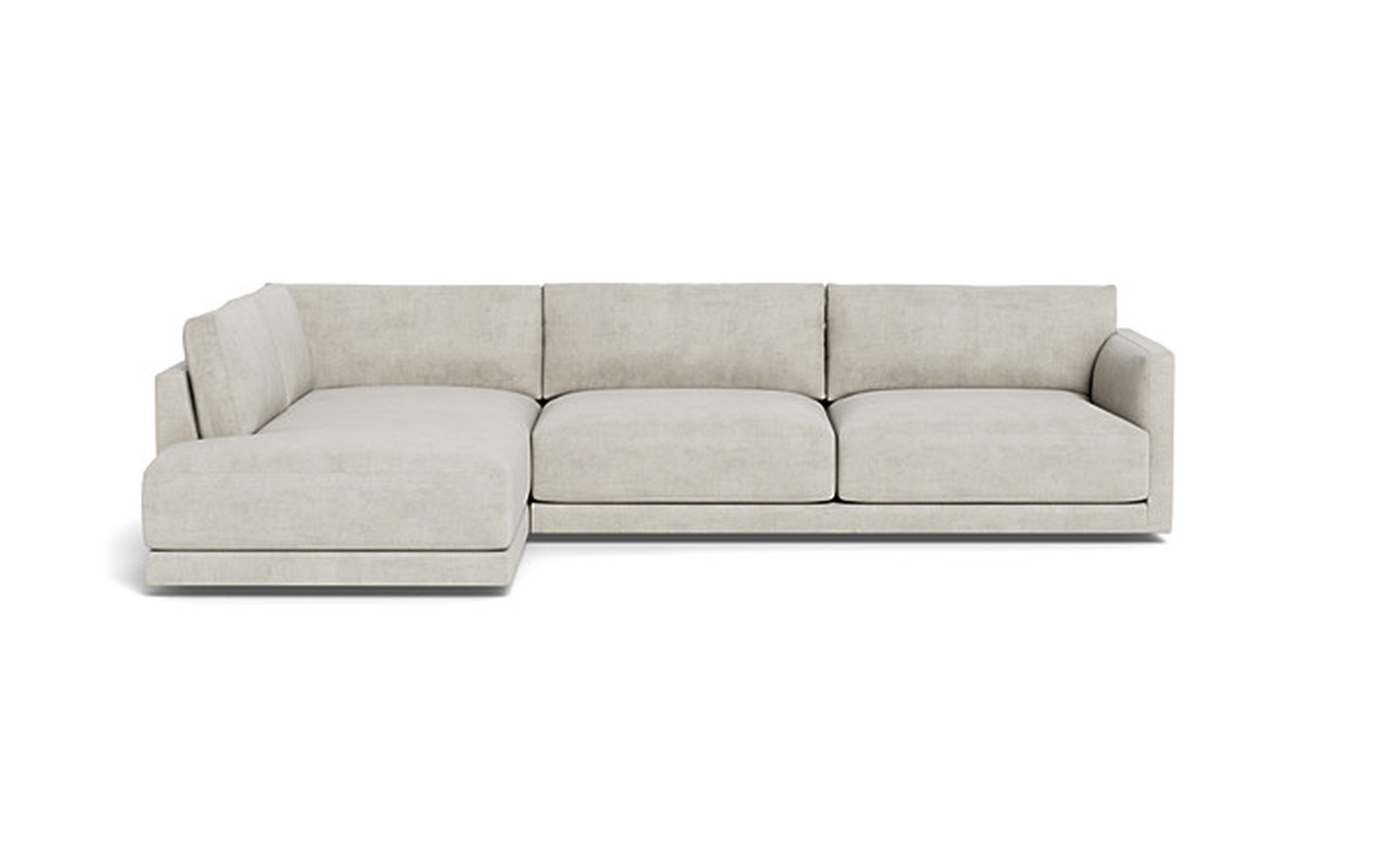 Lukas 3-Seat Left Bumper Sectional - Interior Define