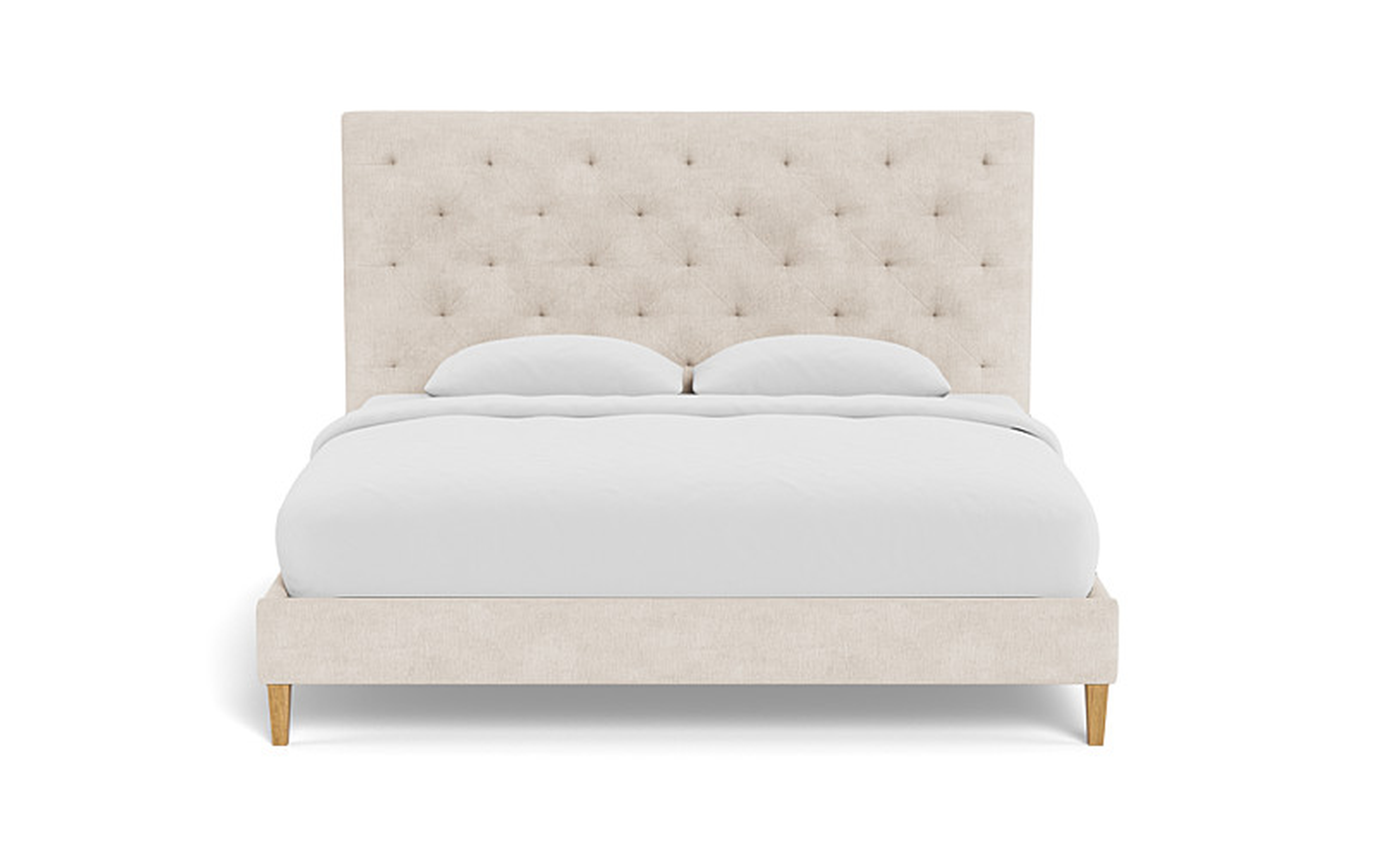 Lowen Upholstered Bed with Tufting Option - Interior Define