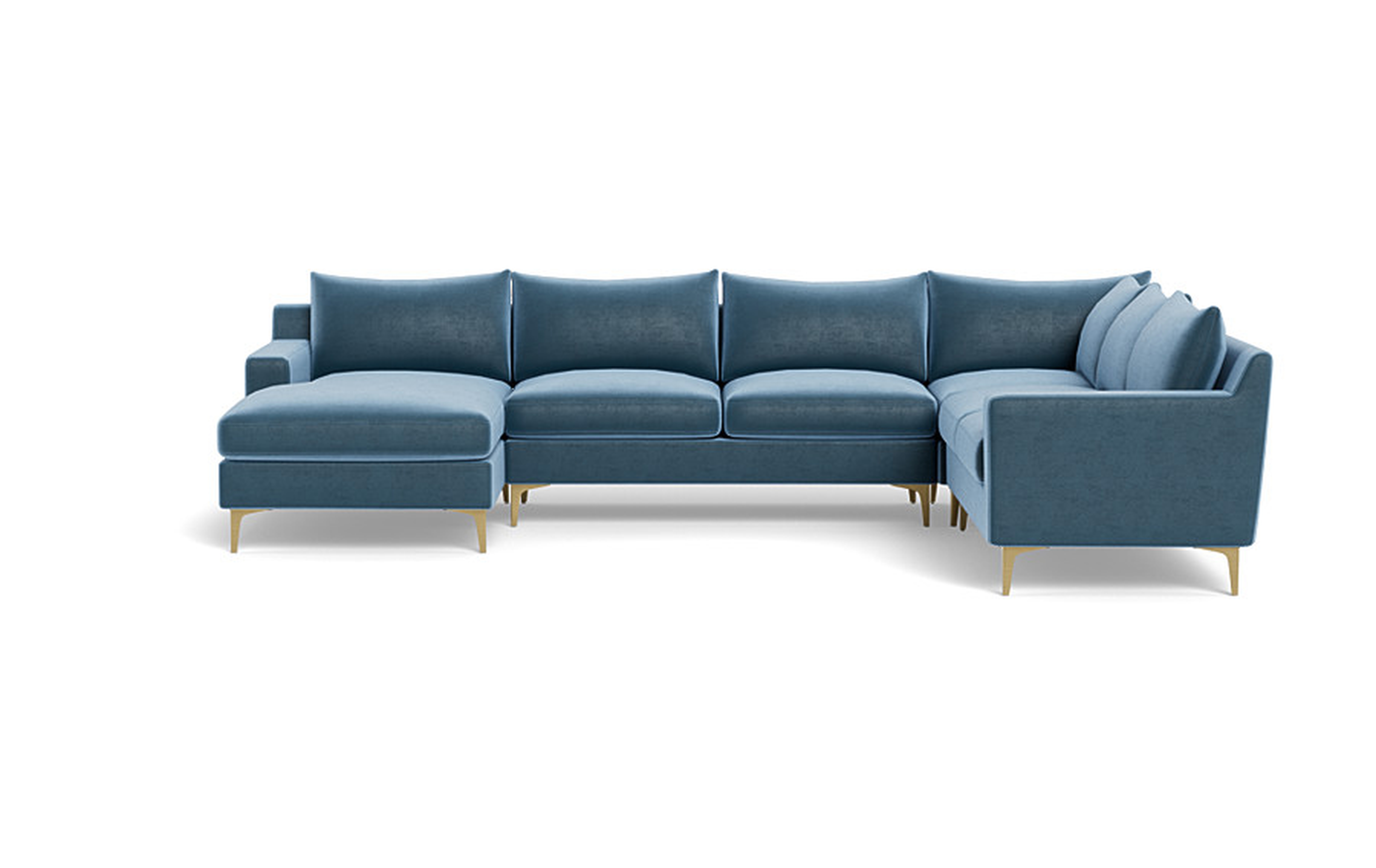 Sloan 4-Piece Corner Sectional Sofa with  Chaise - Interior Define