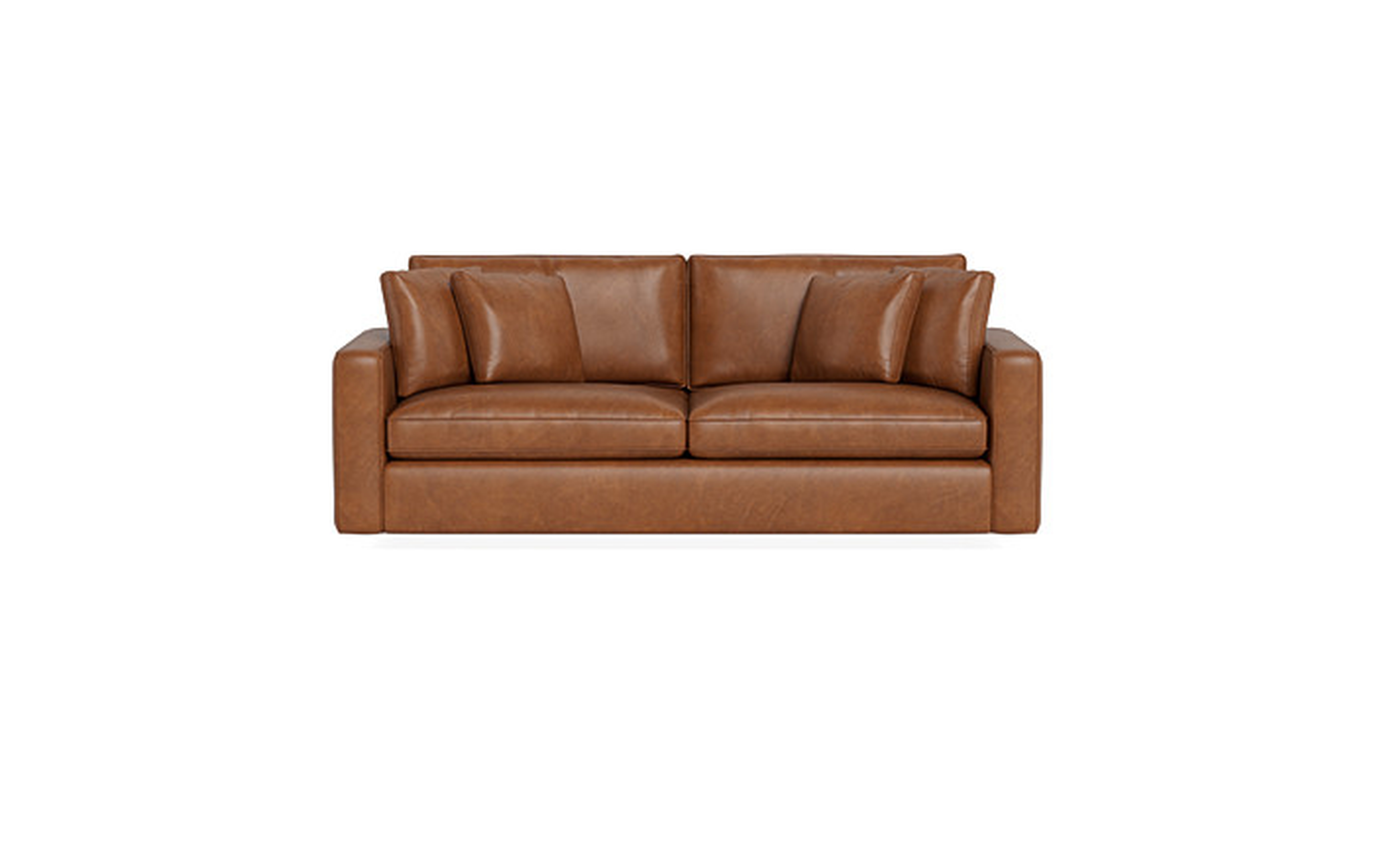 James Leather Sleeper Sofa - Interior Define