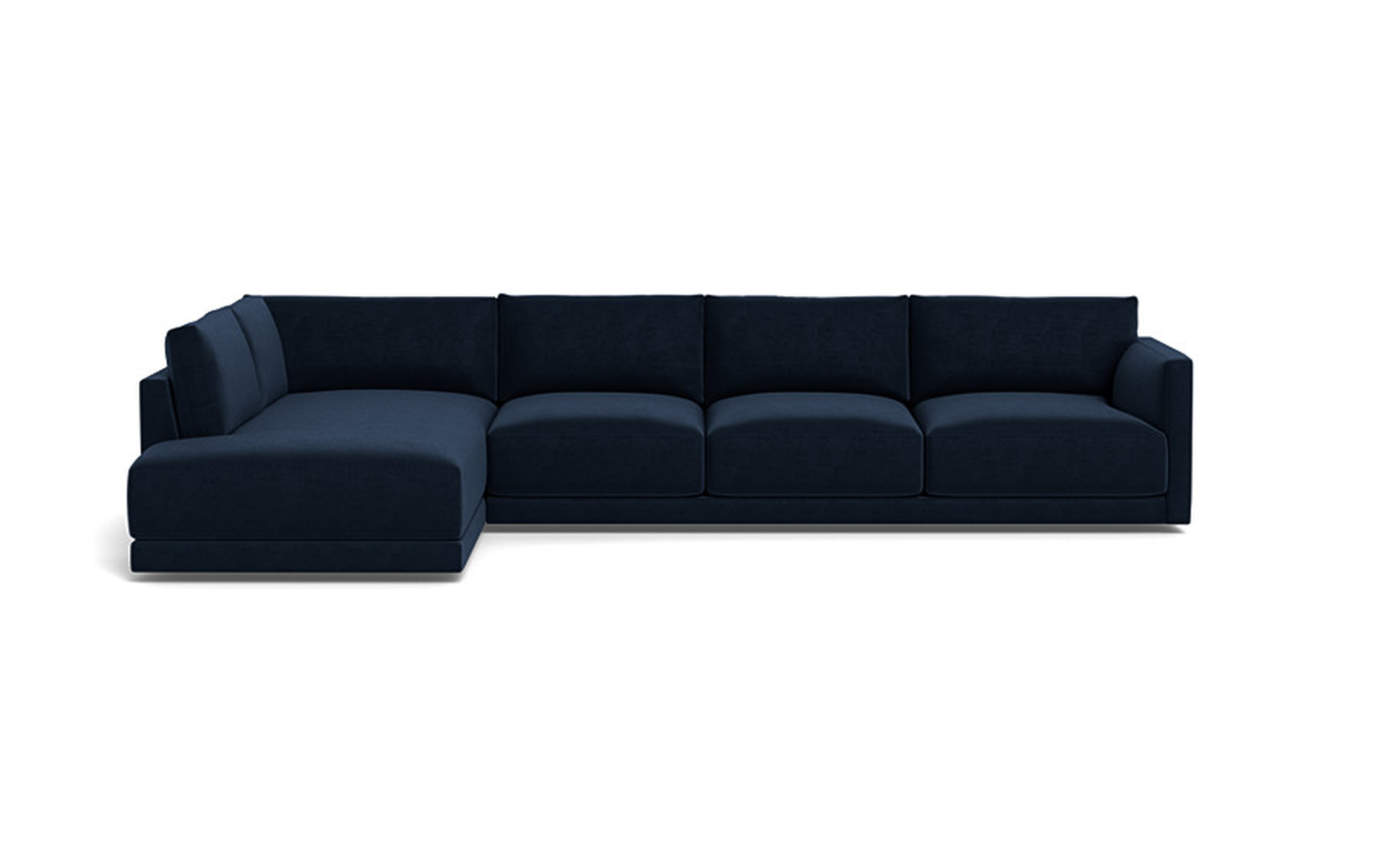 Lukas 4-Seat Left Bumper Sectional - Interior Define