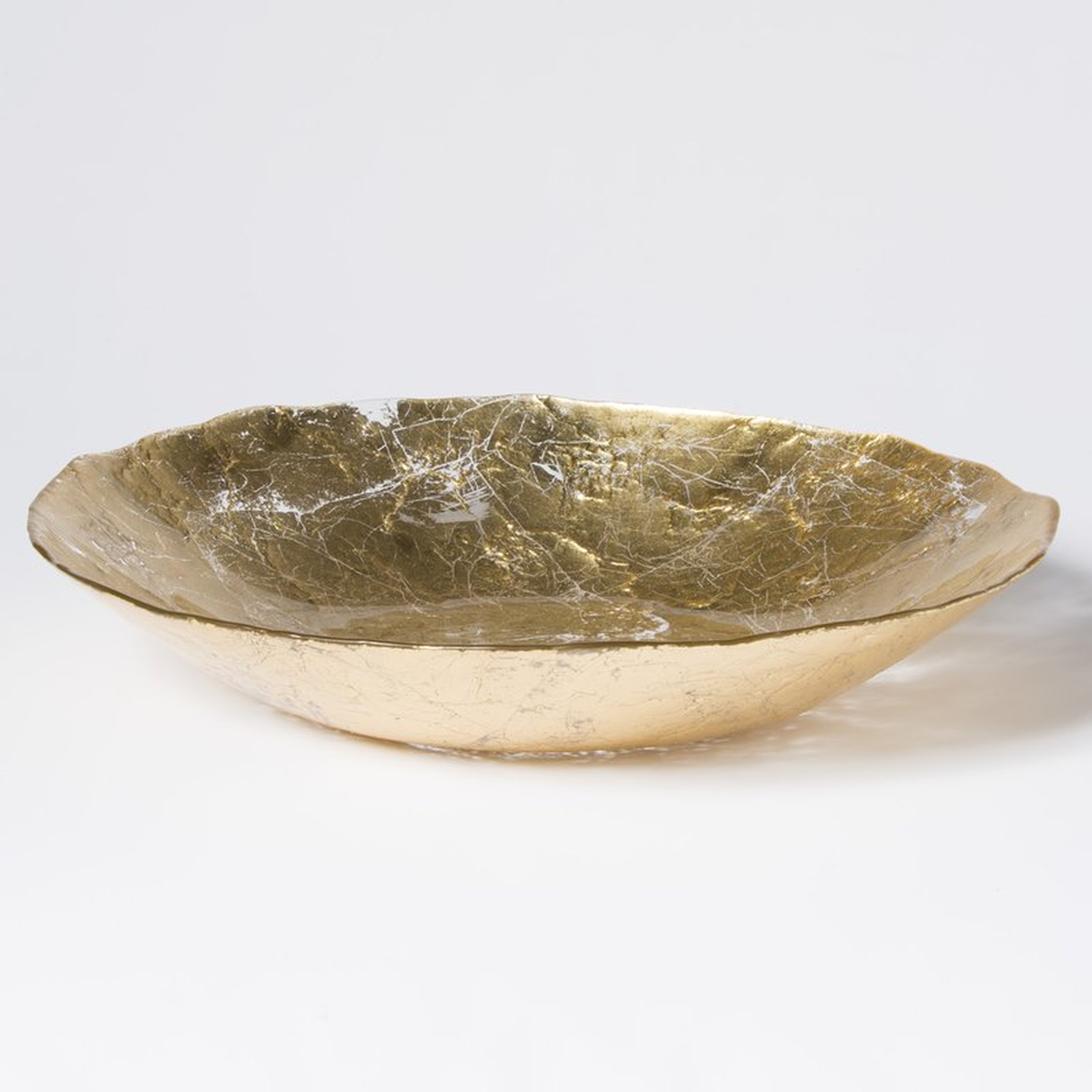 Moon Glass Large Decorative Bowl - Wayfair