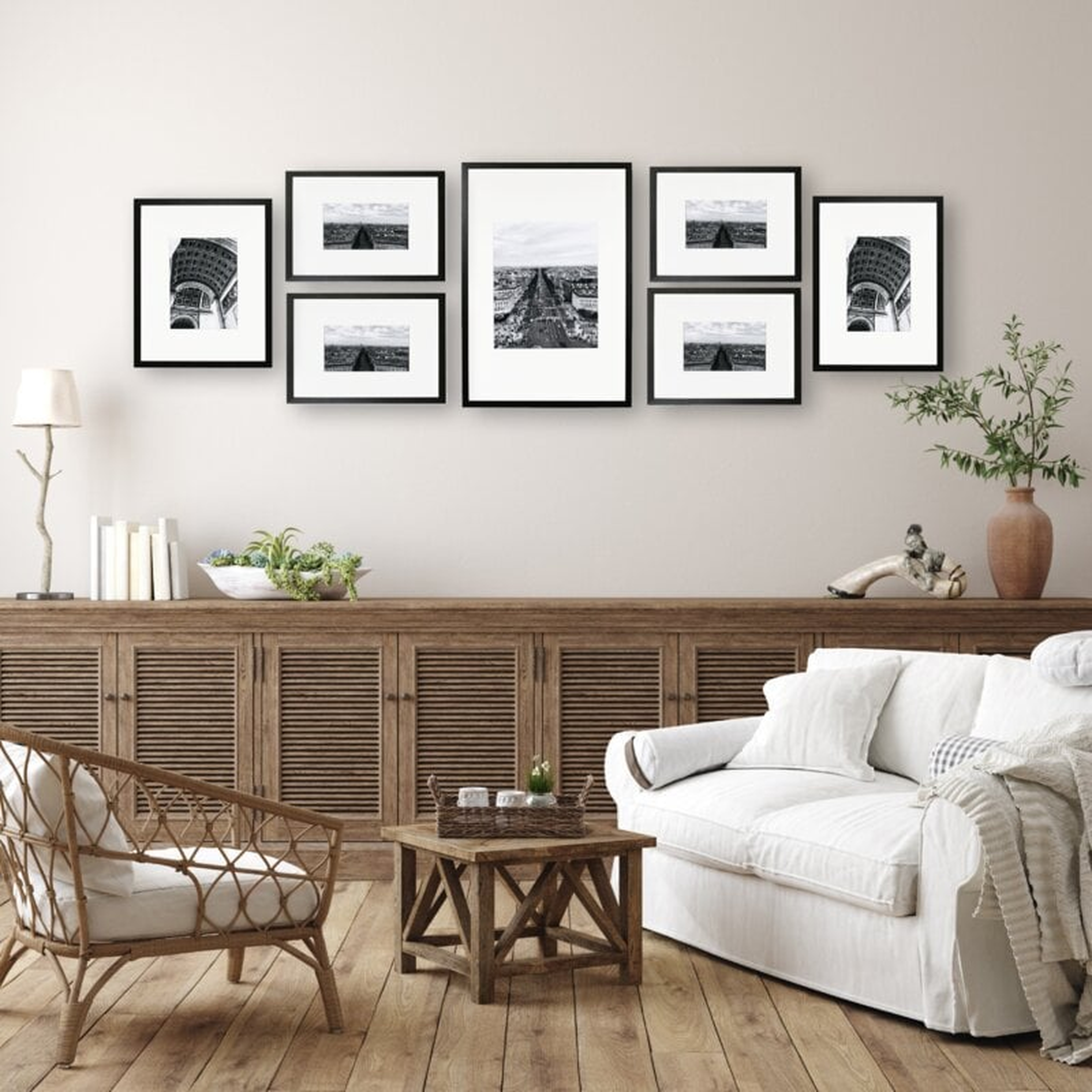 7 Piece Jaida Picture Frame Set - Wayfair