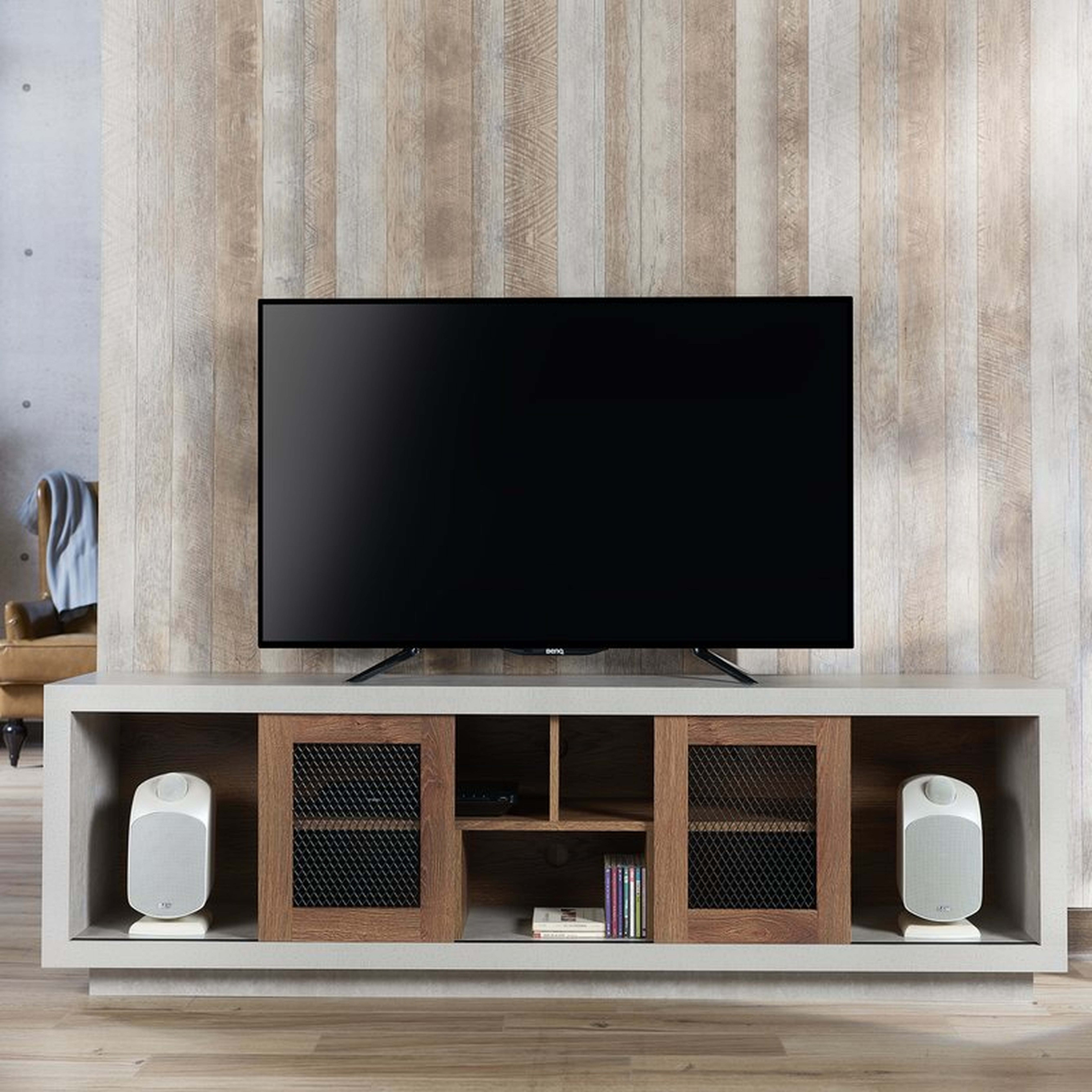 Cioffi Industrial TV Stand for TVs up to 70" - Wayfair
