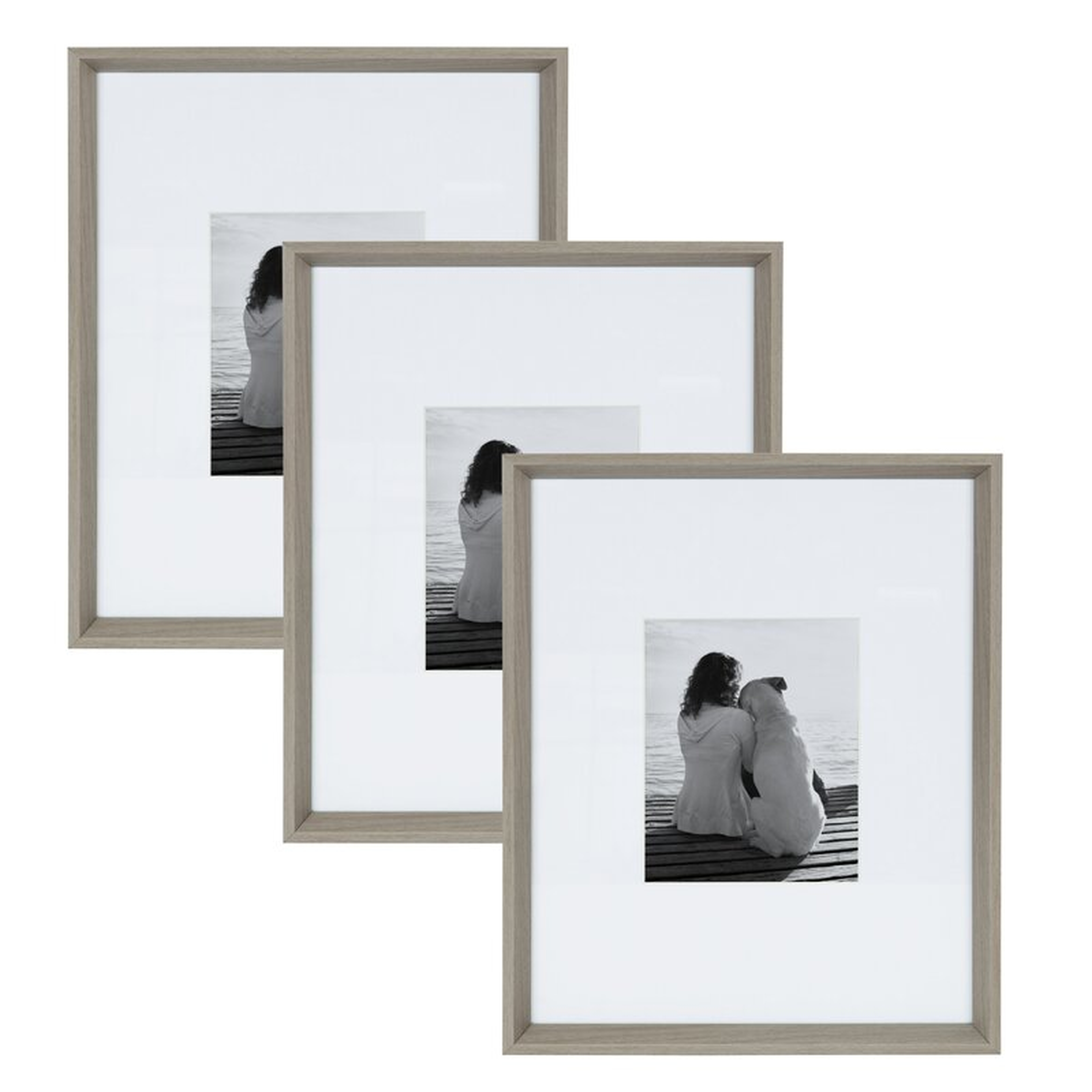 Gatsby Matted Wall Picture Frame (Set of 3) - Wayfair
