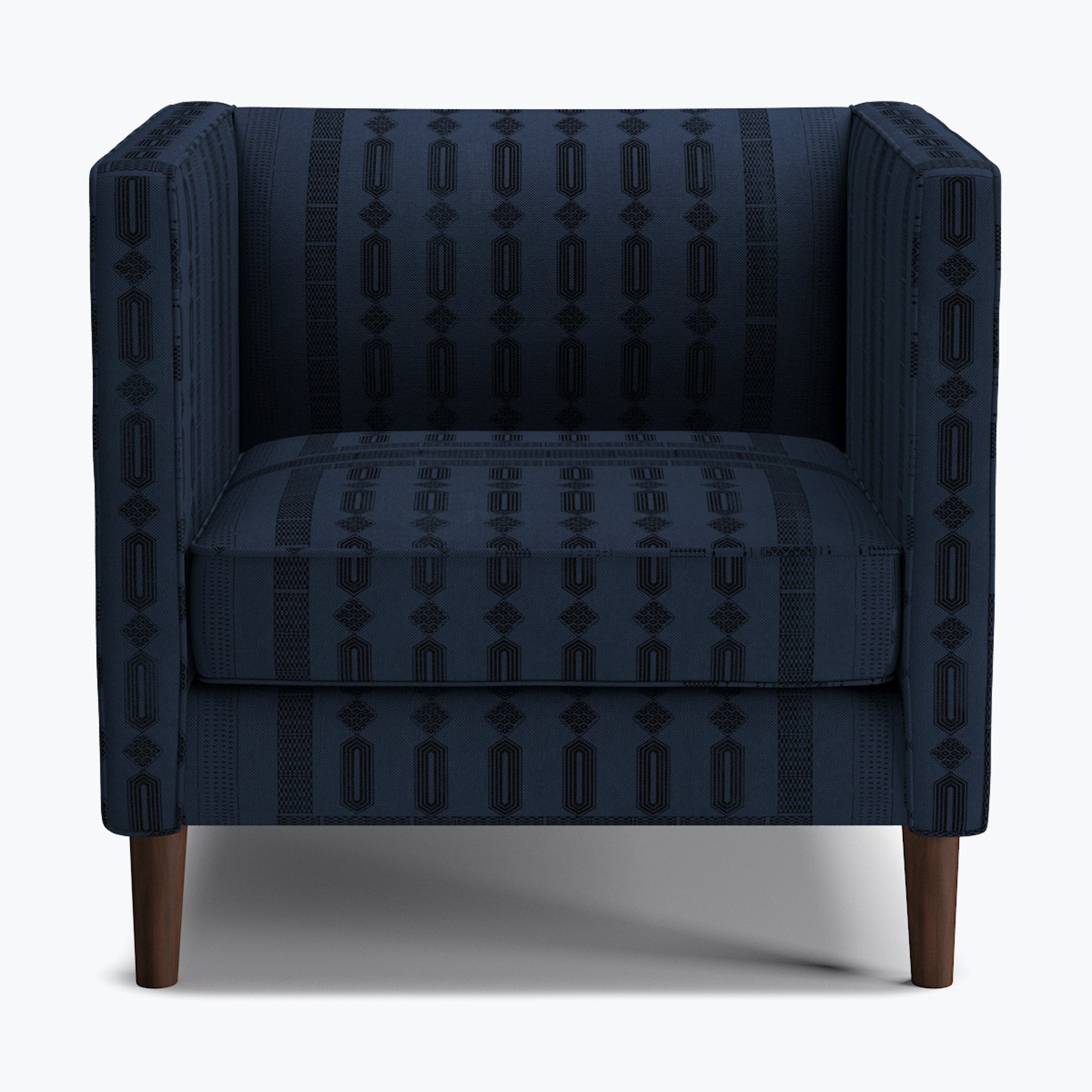 Tuxedo Chair- Azul Doro by SF Girl Bay - The Inside
