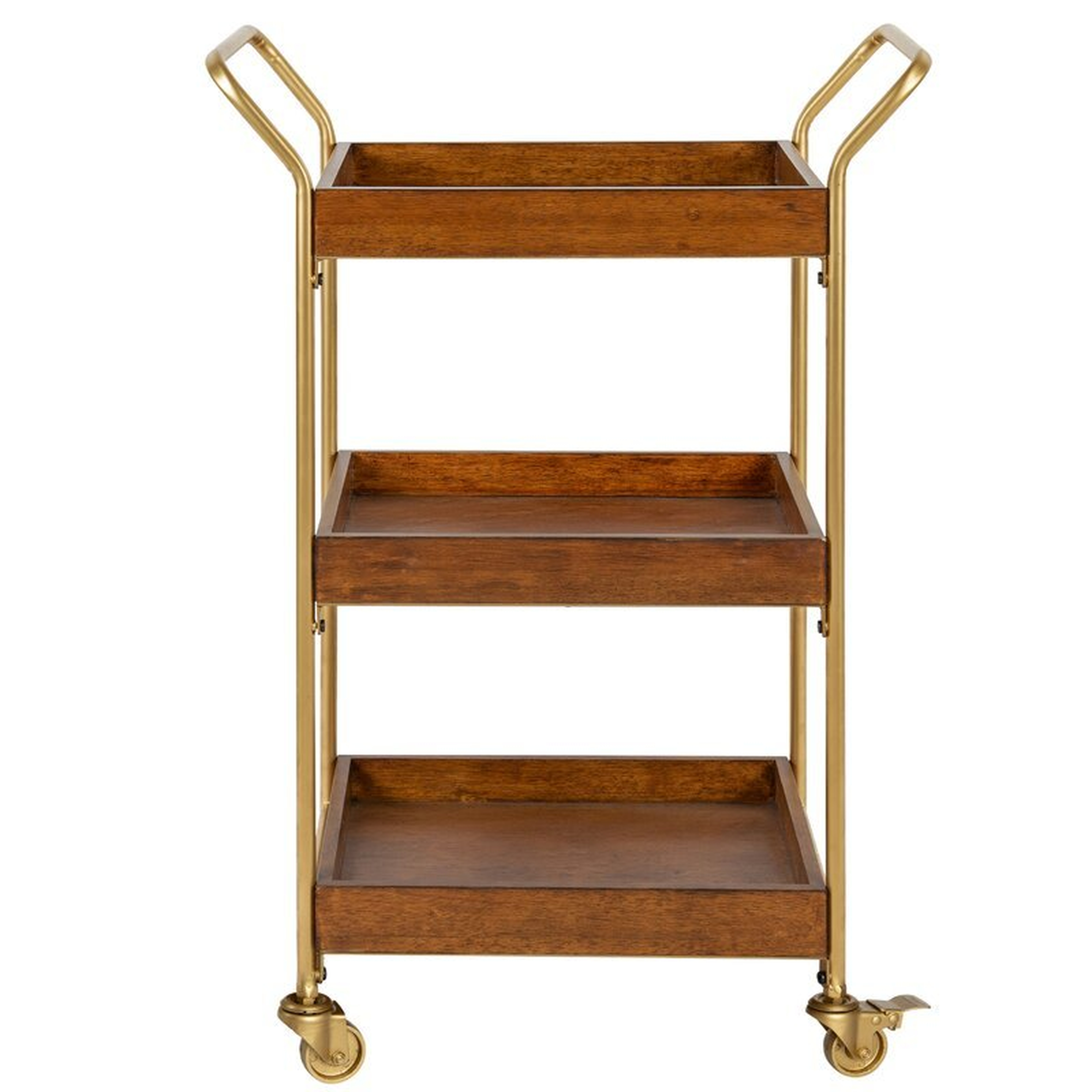Desouza Mid-Century Bar Cart - Wayfair