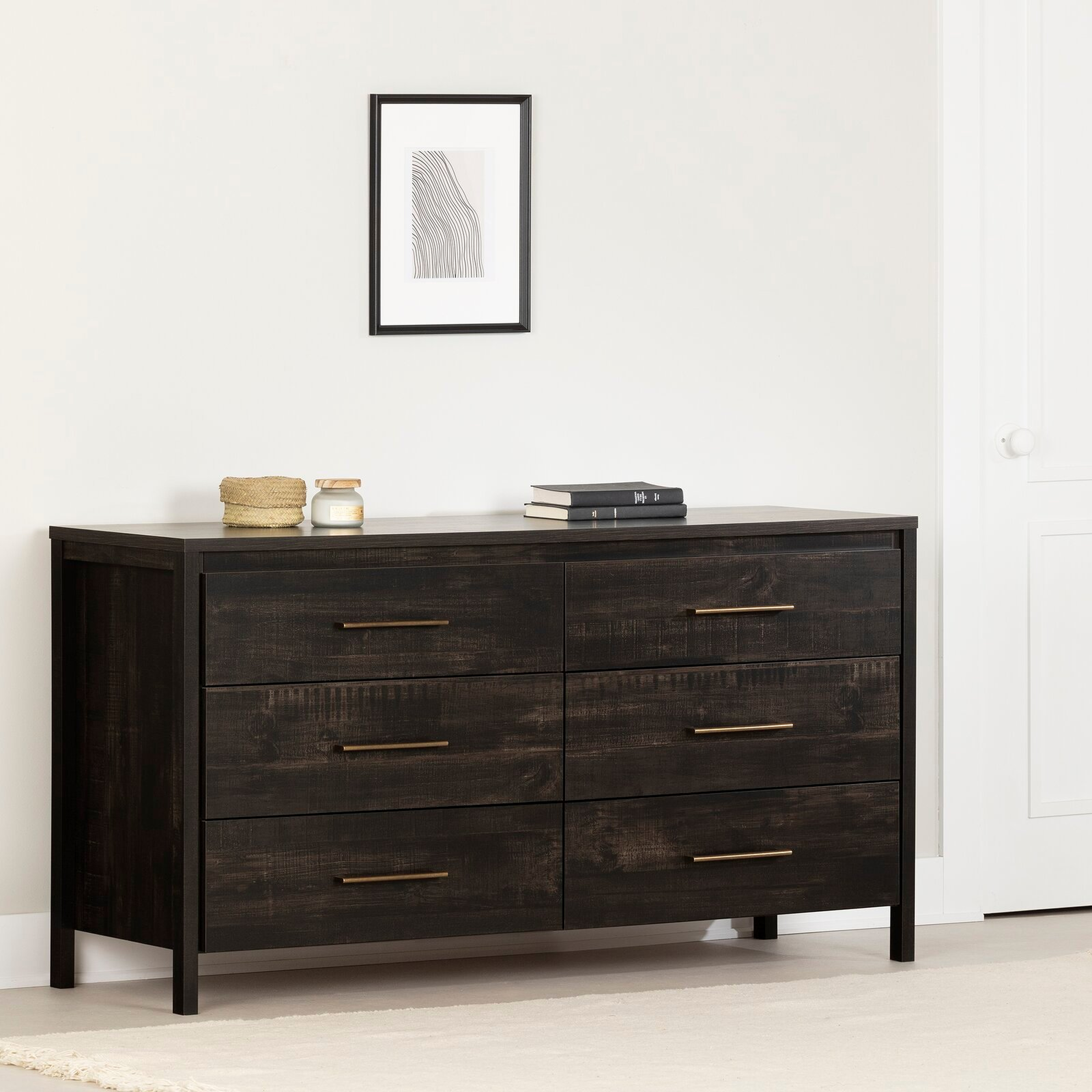 Gravity 6 Drawer Double Dresser - Wayfair