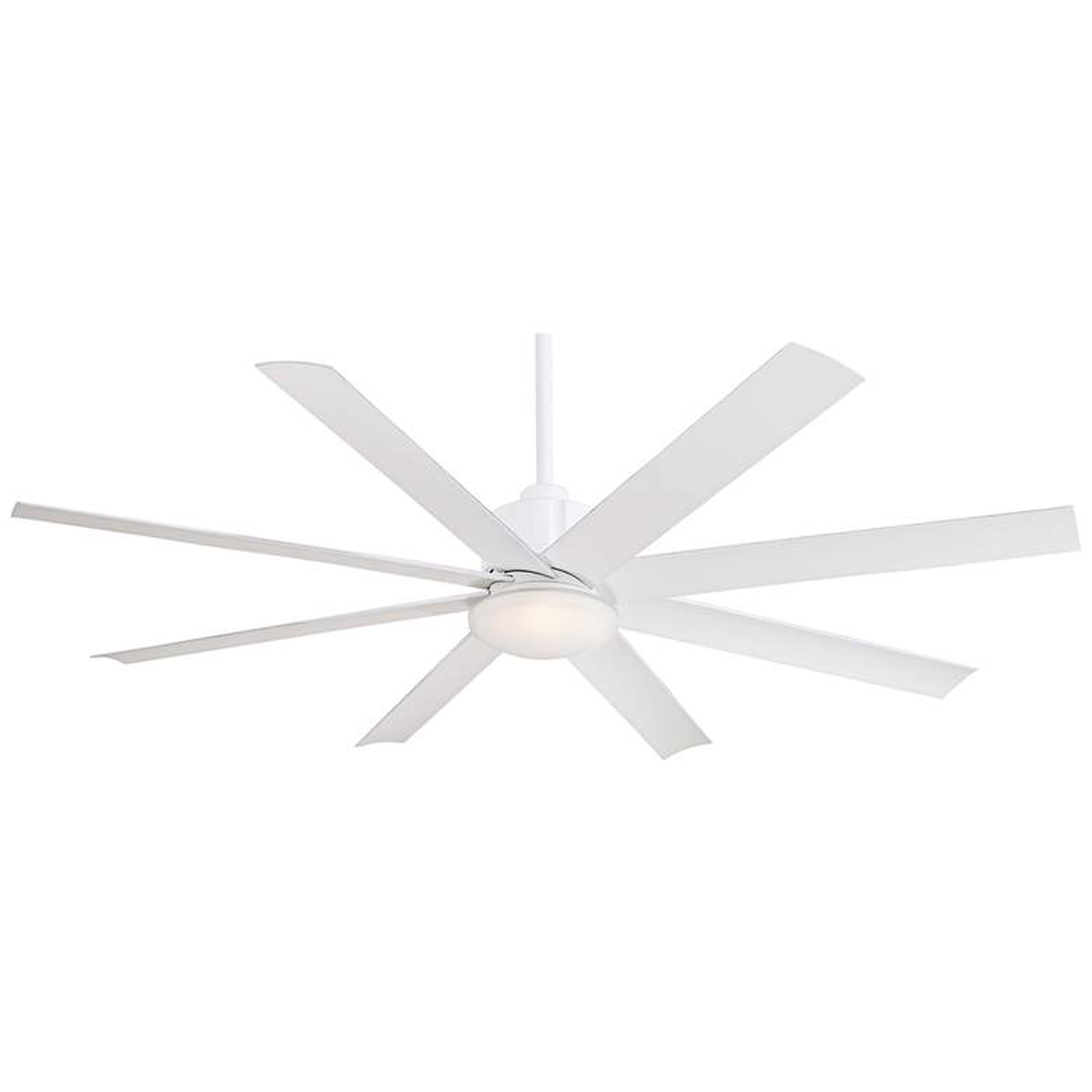 65" Minka Aire Slipstream White Outdoor LED Ceiling Fan - Lamps Plus