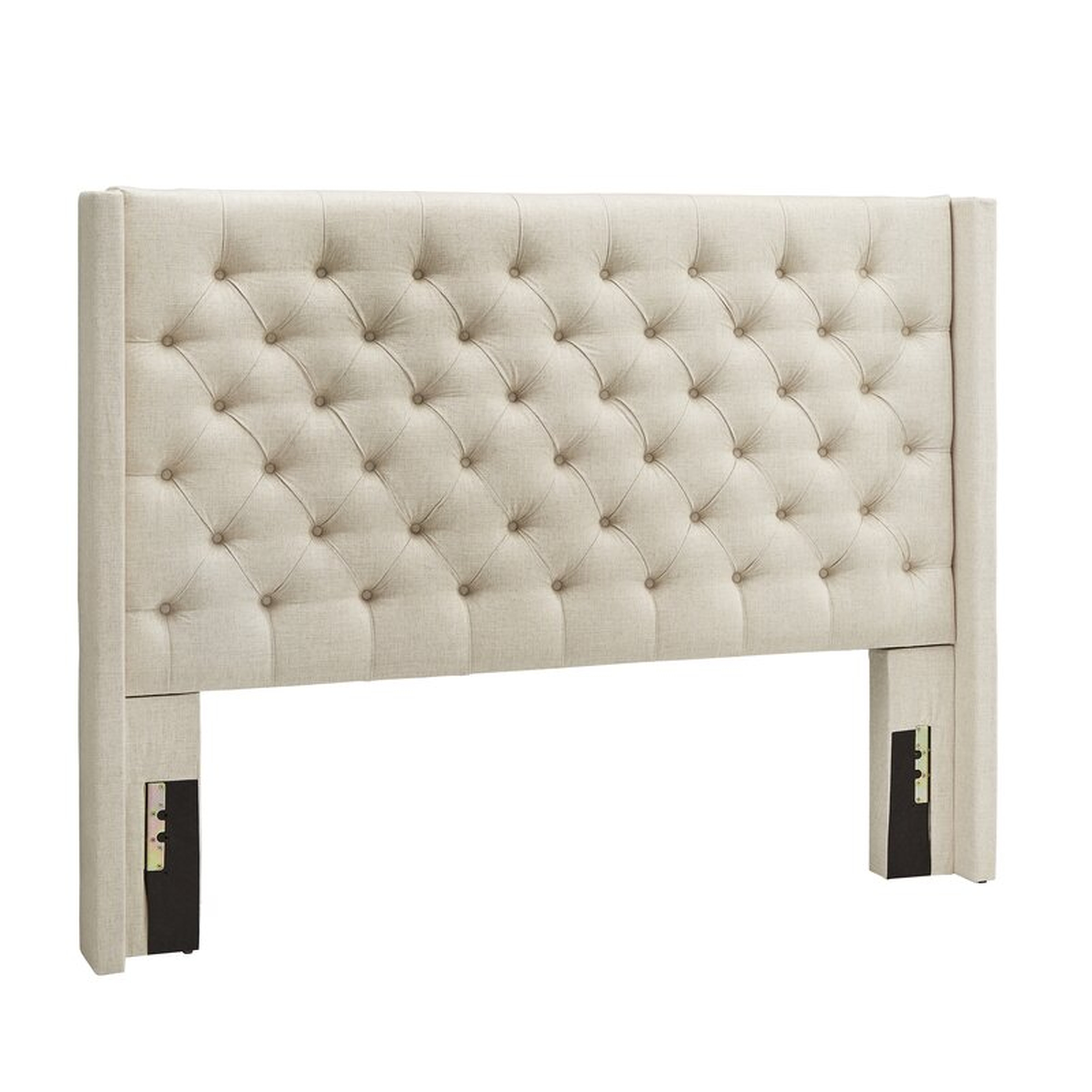Cassville Upholstered Wingback Headboard - Wayfair