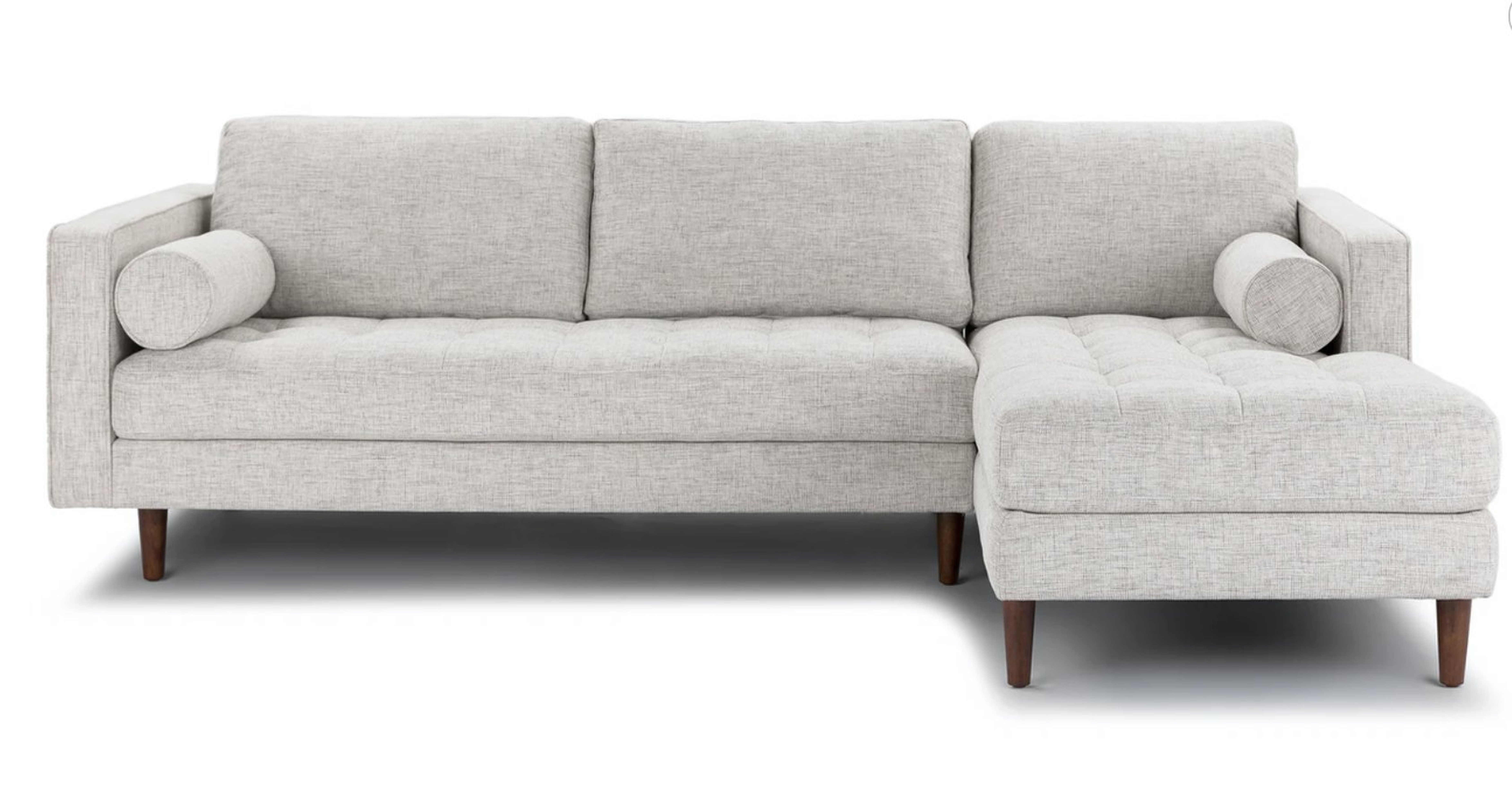 Sven Right Sectional Sofa, Birch Ivory - Article