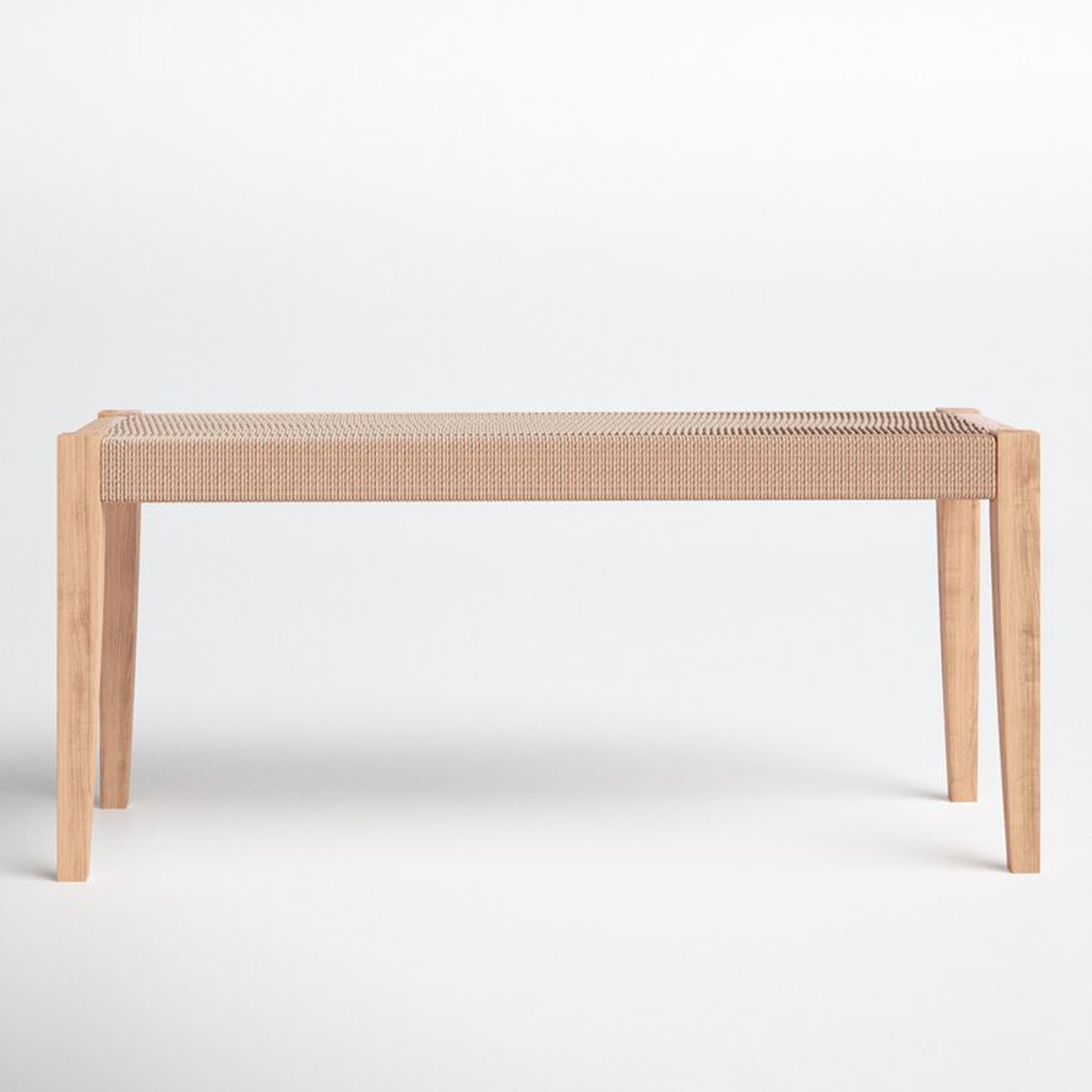 Alistair Solid Wood Bench - Wayfair