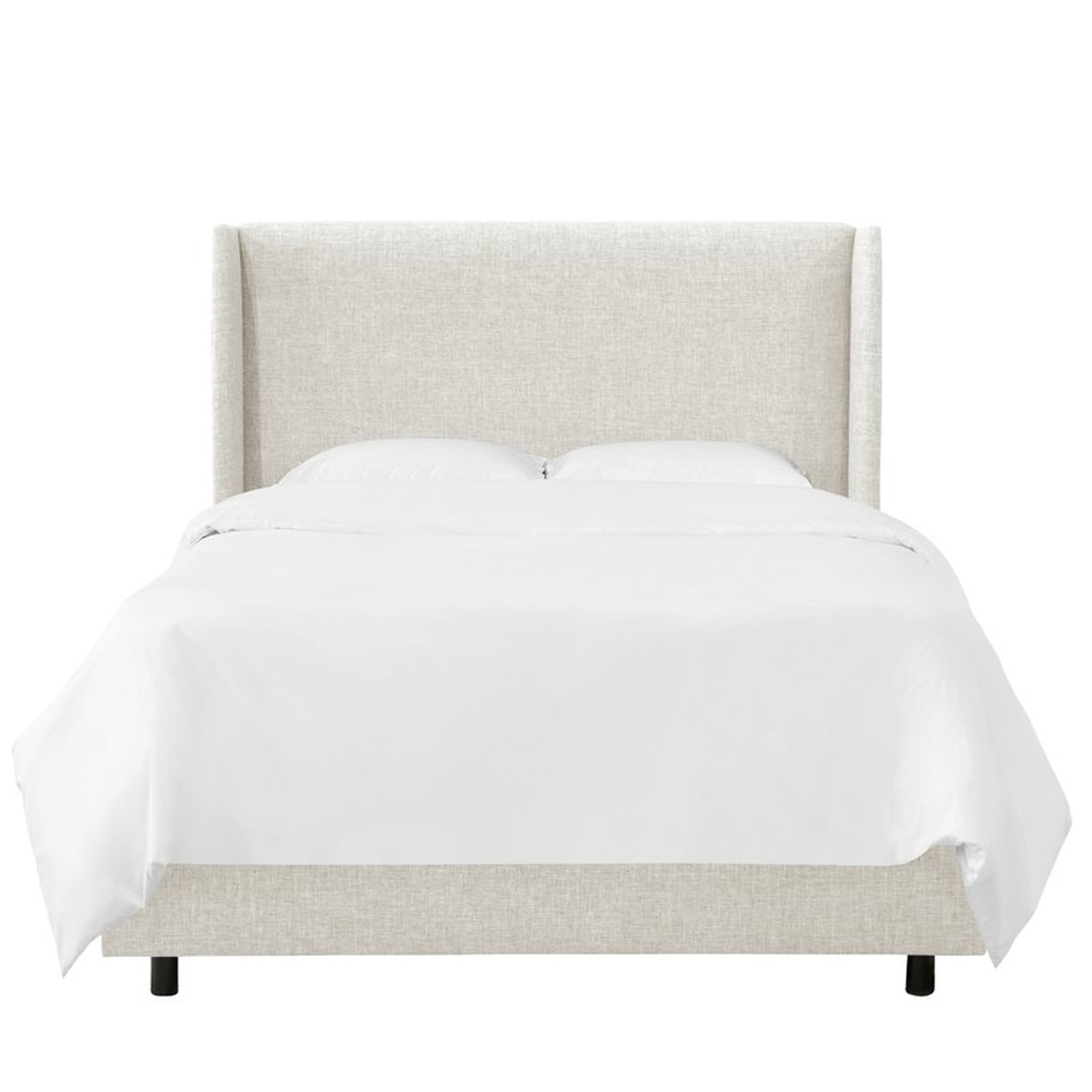 Alrai Upholstered Standard Bed / Queen / Zuma White - Wayfair