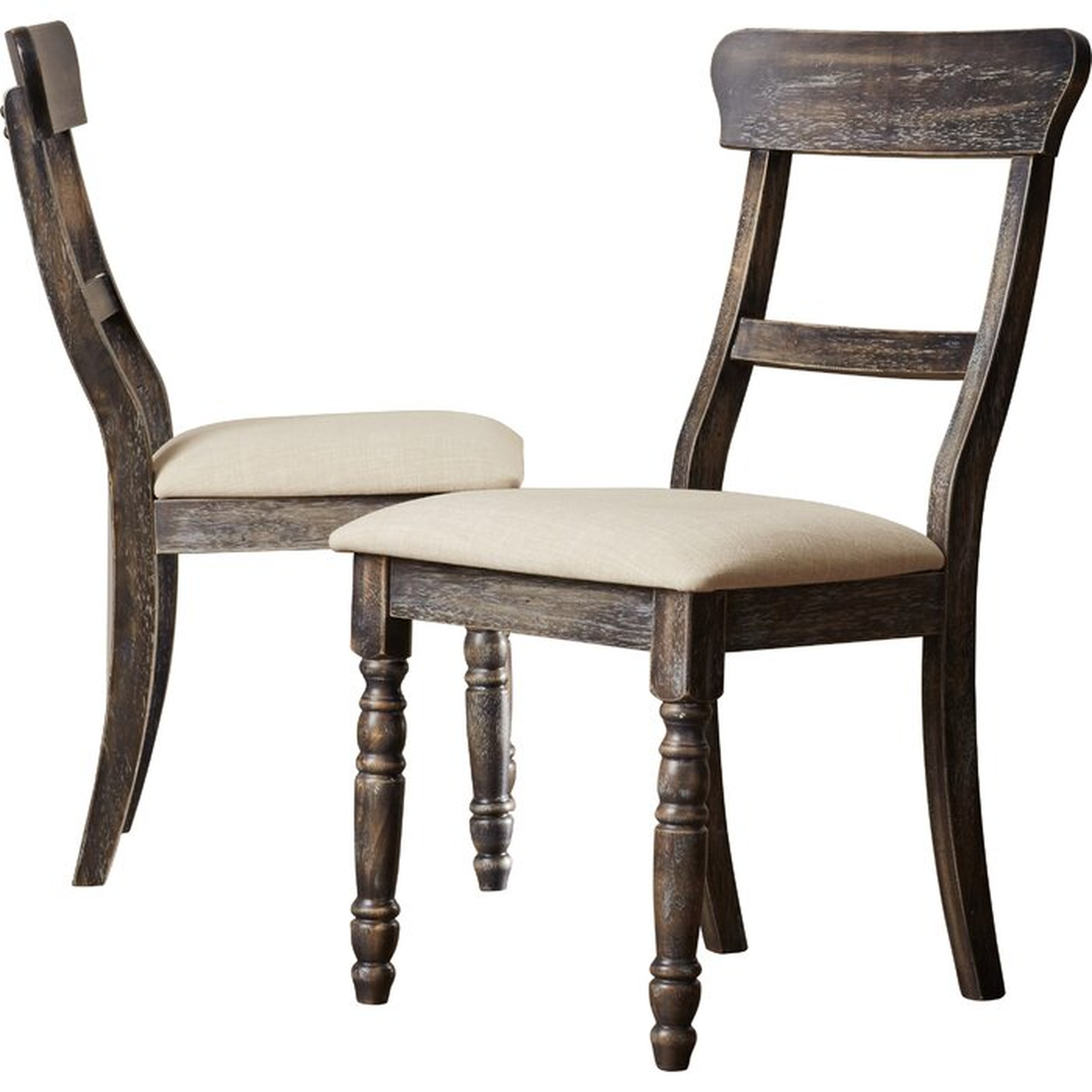 Sandown Upholstered Dining Chair, Set of 2 - Wayfair
