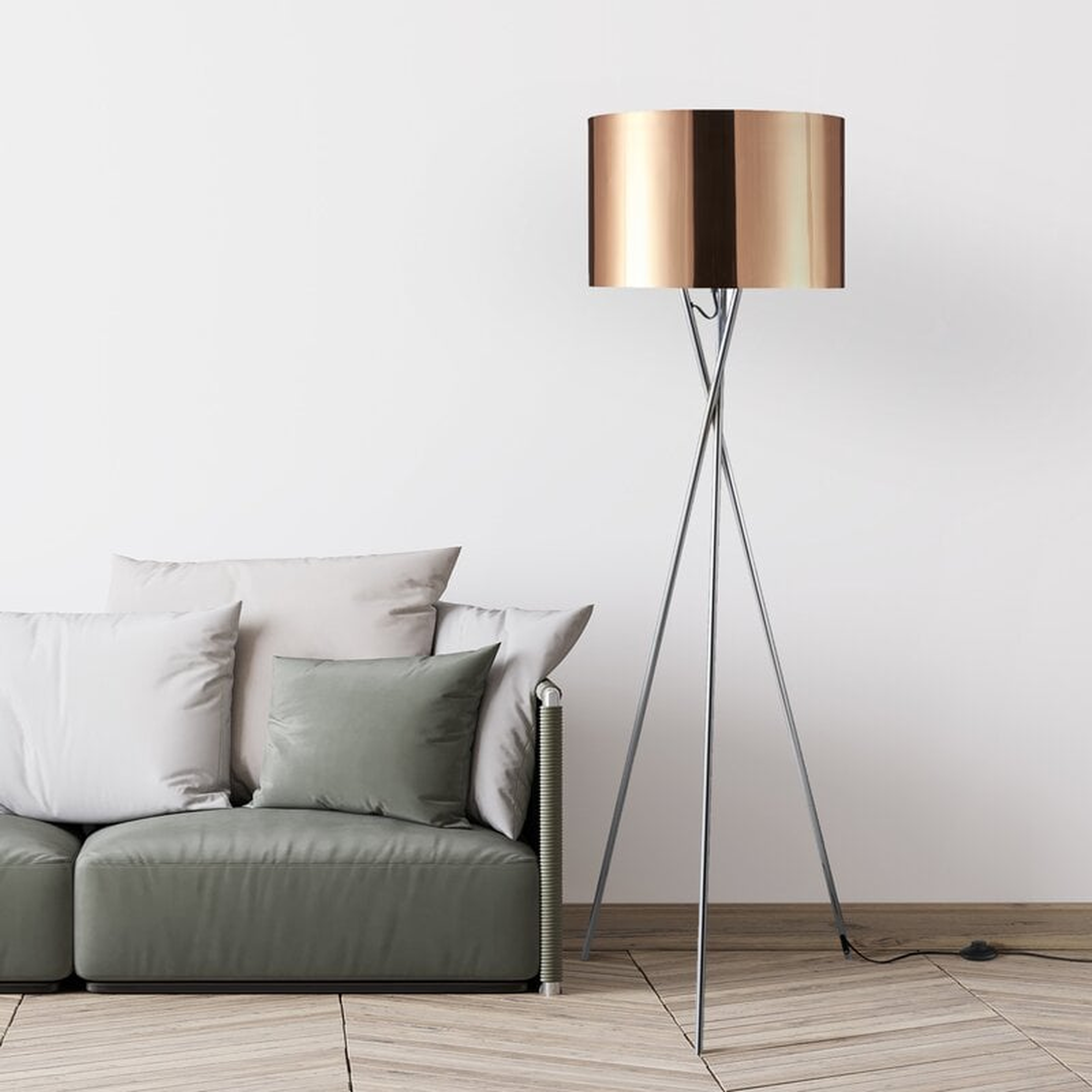 Burwell 62" Tripod Floor Lamp - Wayfair