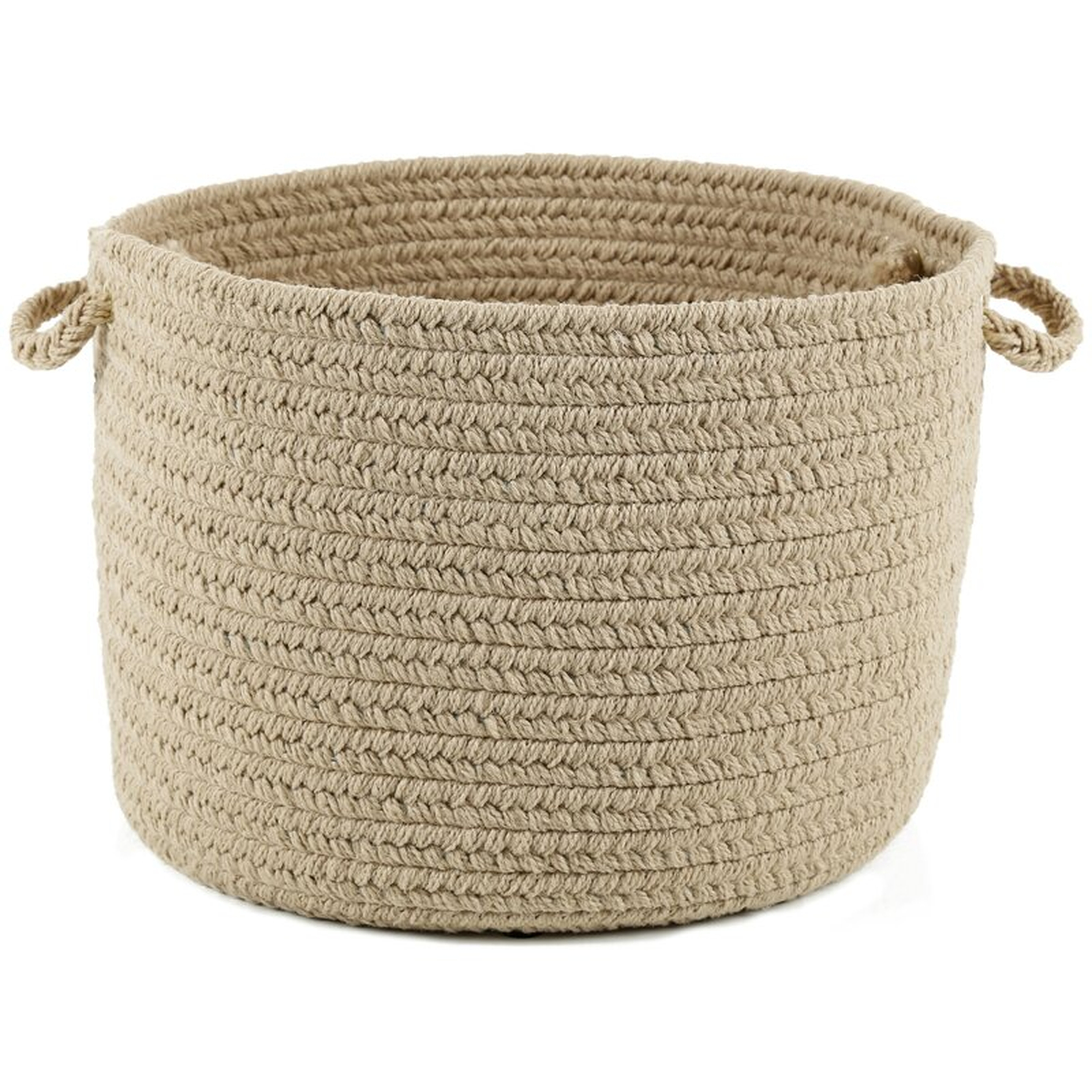Misha Solid Basket - Sand Beige - Wayfair