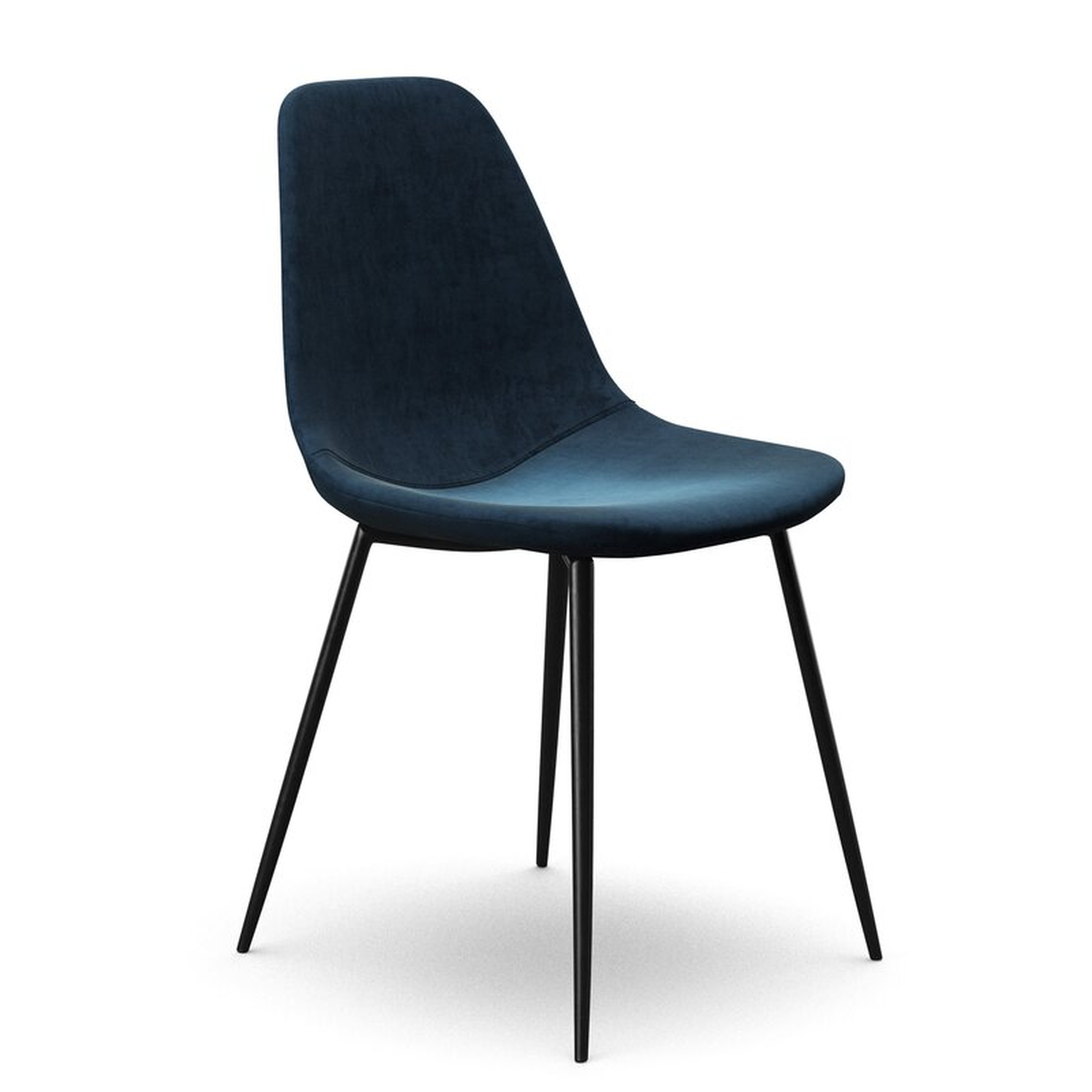 Aisha Velvet Upholstered Side Chair (Set of 2) - Wayfair