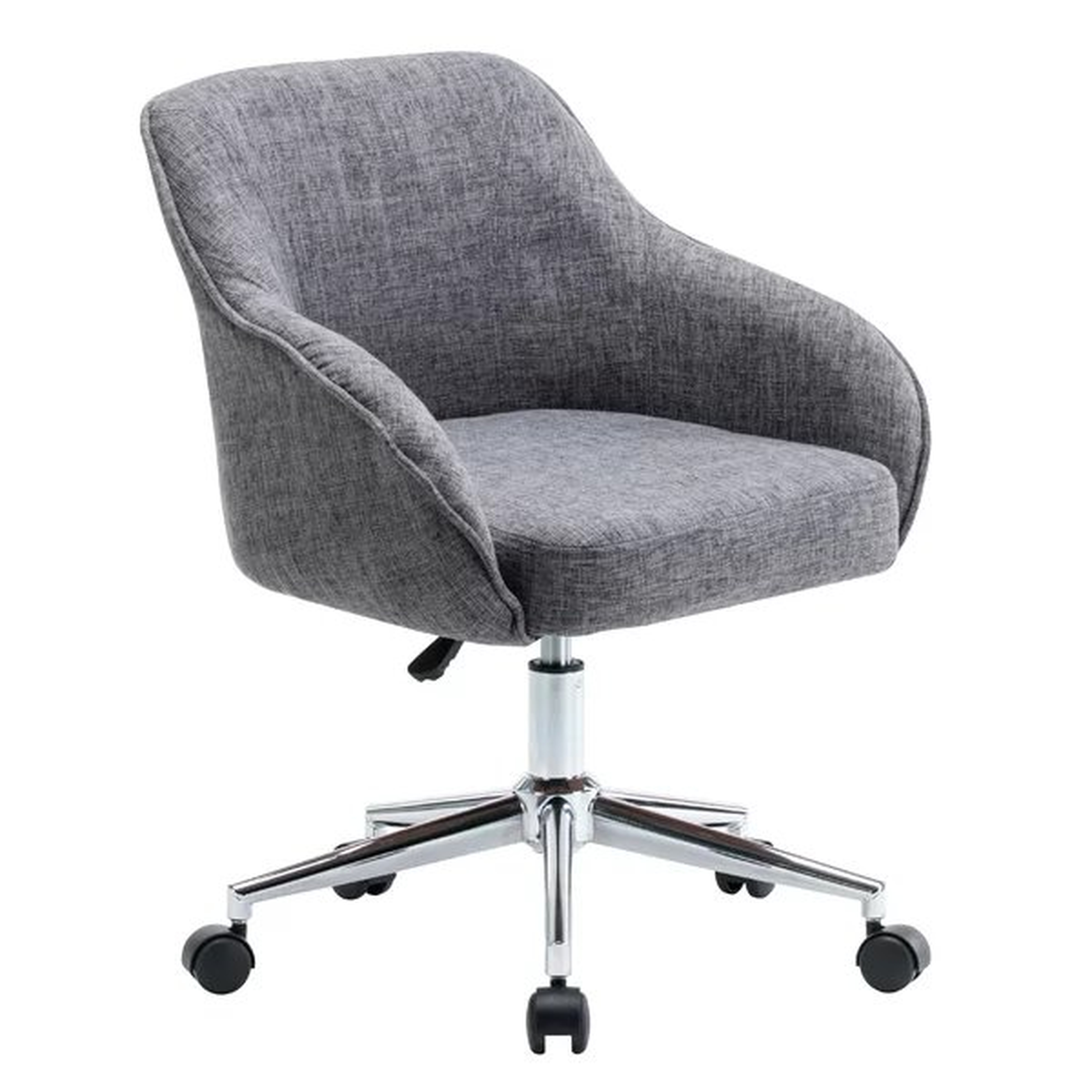 Seppich Adjustable Height Upholstered Swivel Office Chair - AllModern